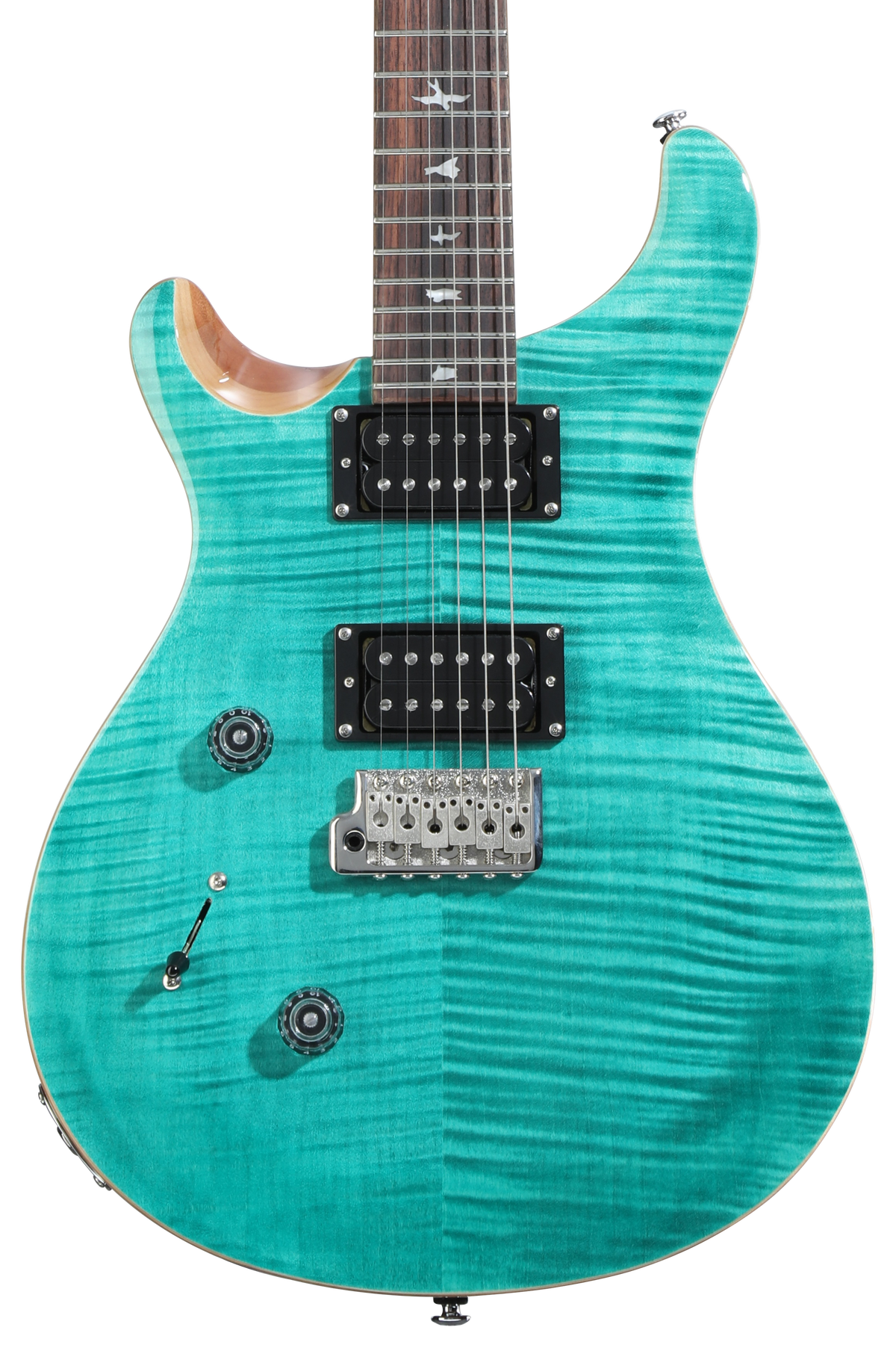 PRS SE Custom 24 Left-handed Electric Guitar - Turquoise | Sweetwater