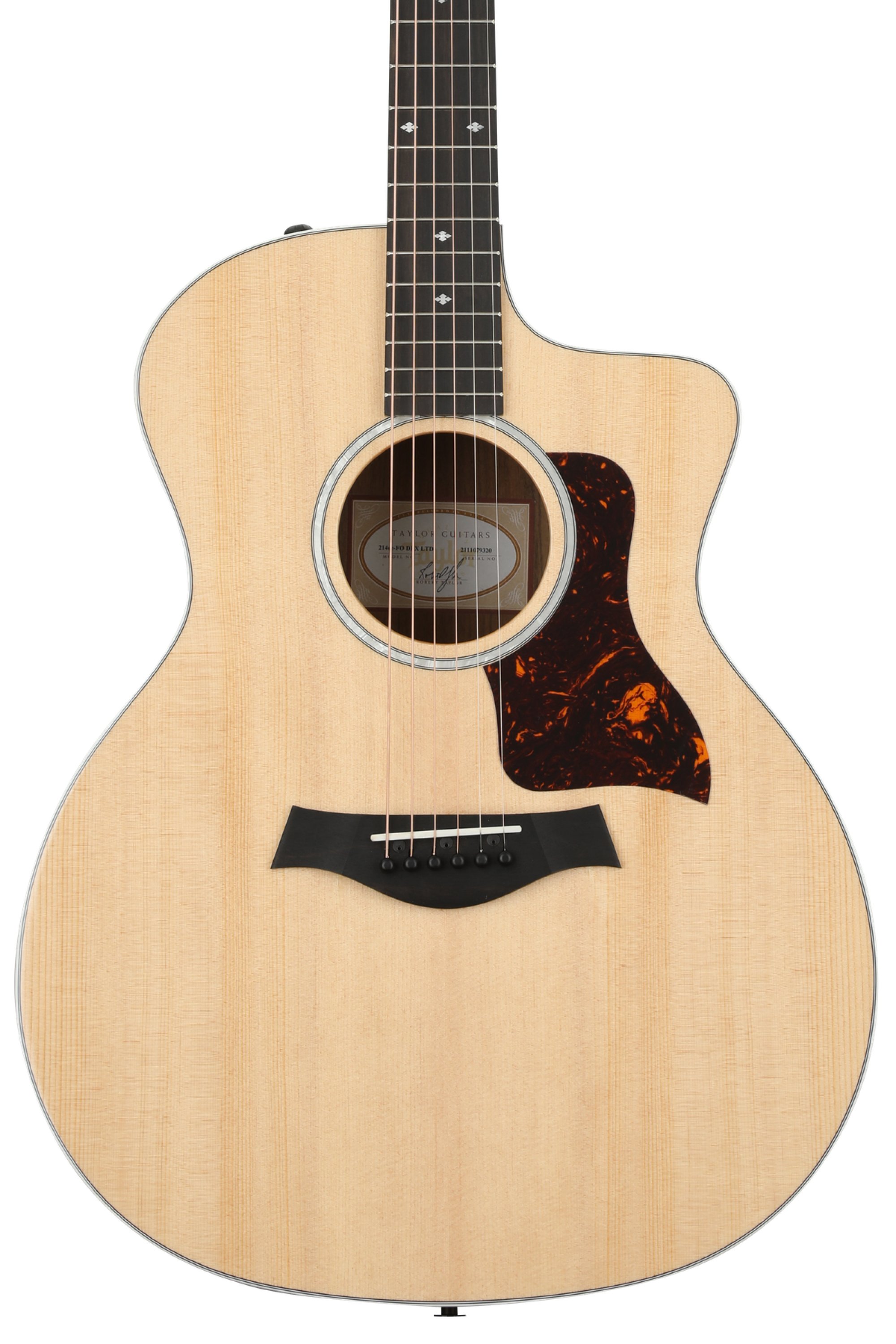 Taylor 214-ce ジャンク品 Used Taylor 214ce DLX Guitar with Hardshell Case - Acoustic