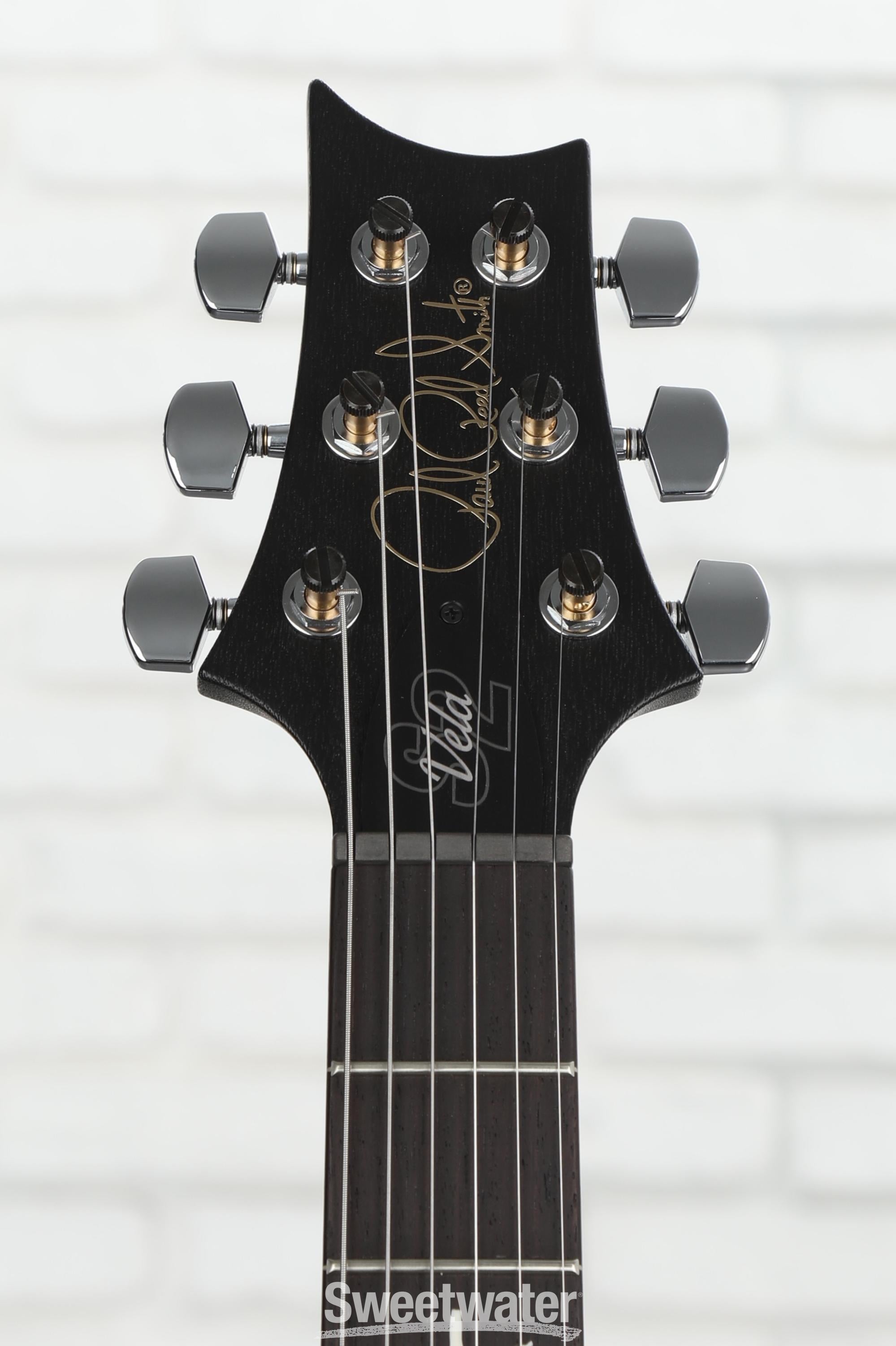 PRS S2 Vela Satin Electric Guitar - Charcoal Satin | Sweetwater