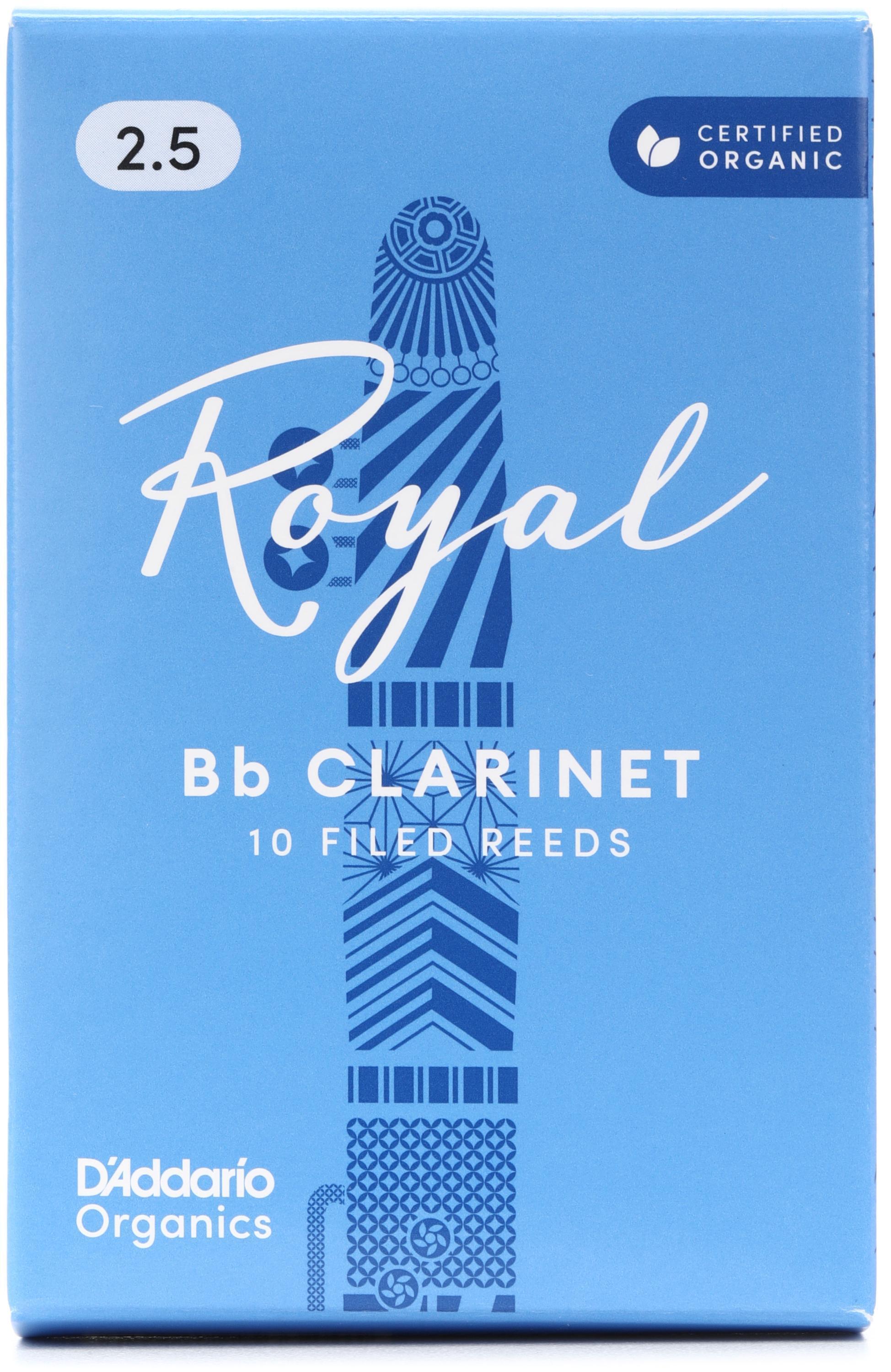 Photo of D'Addario Royal Bb Clarinet Reeds - 2.5 (10-pack)
