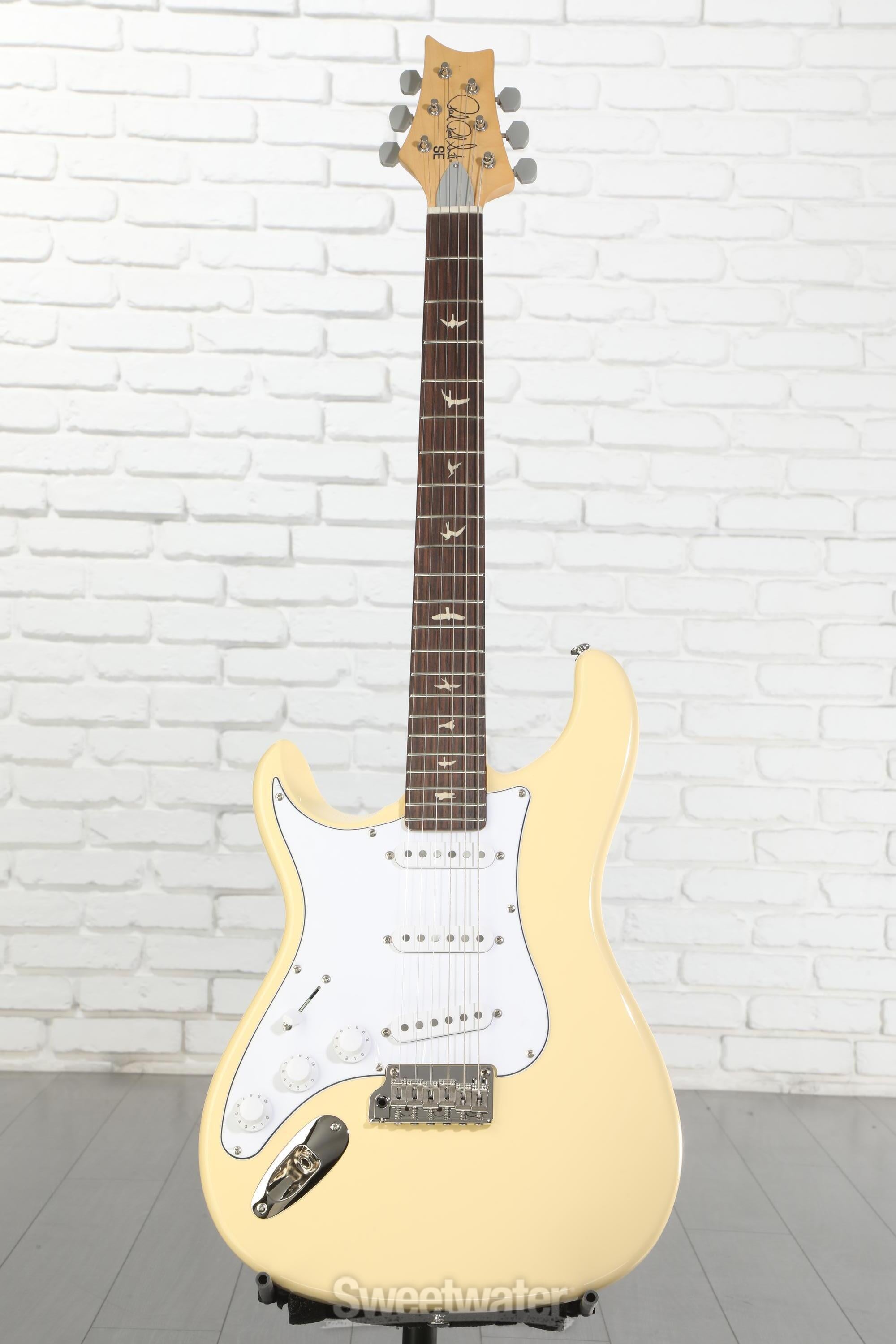 PRS SE Silver Sky Left-handed Electric Guitar - Moon White with