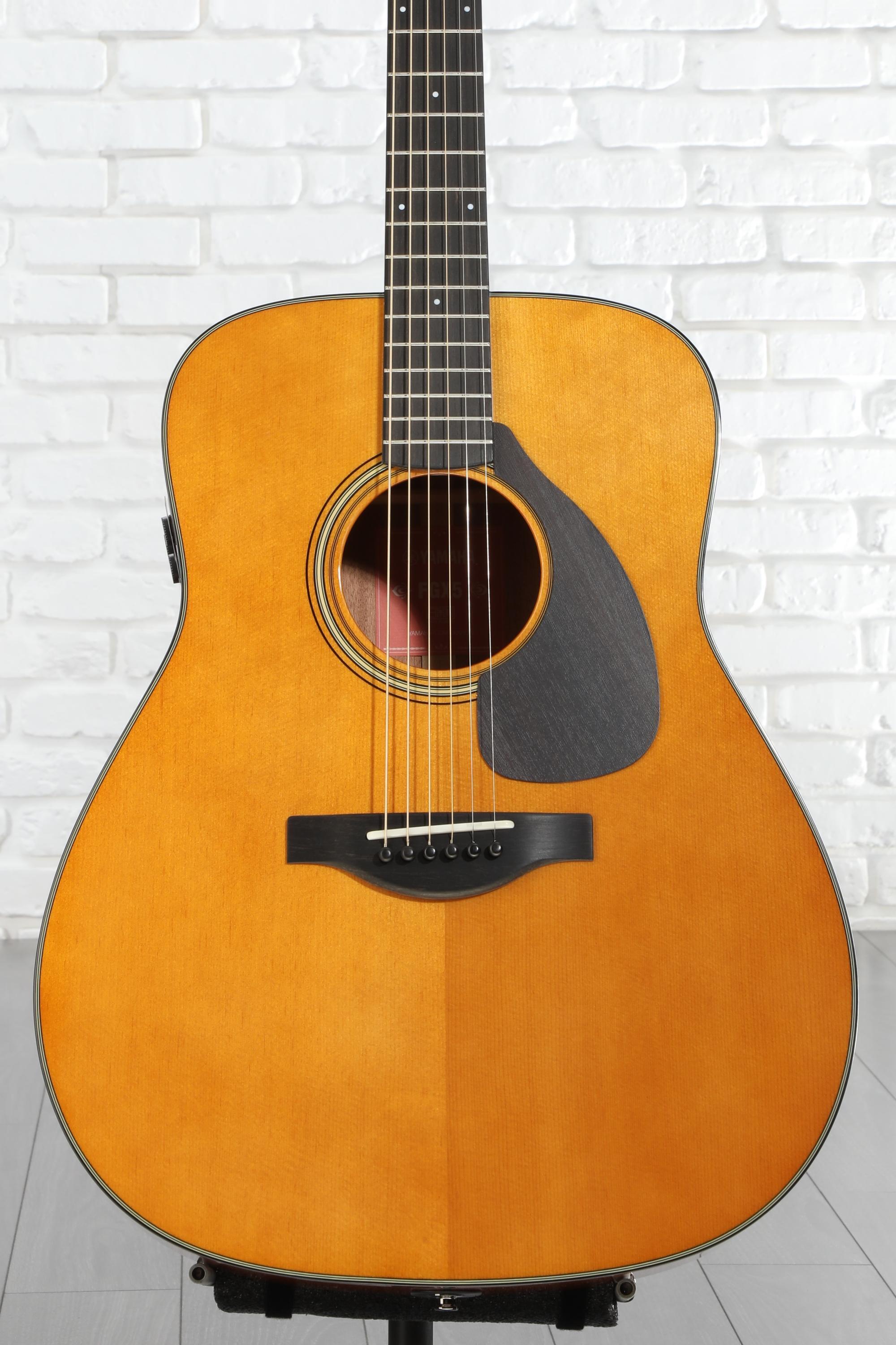 Yamaha Red Label FGX5 Acoustic Guitar - Natural | Sweetwater