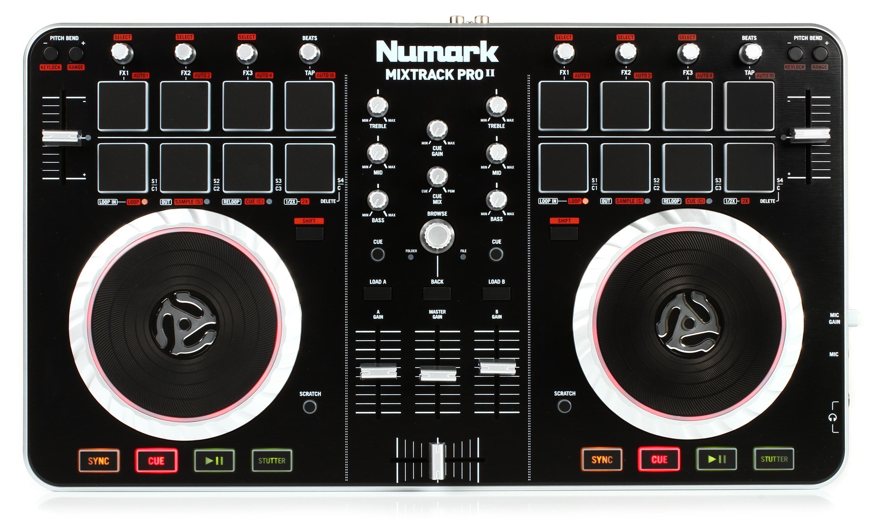 Numark Mixtrack Pro II 2-channel DJ Controller | Sweetwater