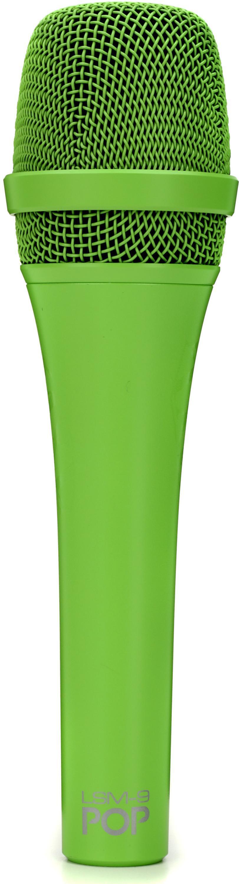MXL LSM-9 POP Premium Dynamic Vocal Microphone - Green | Sweetwater