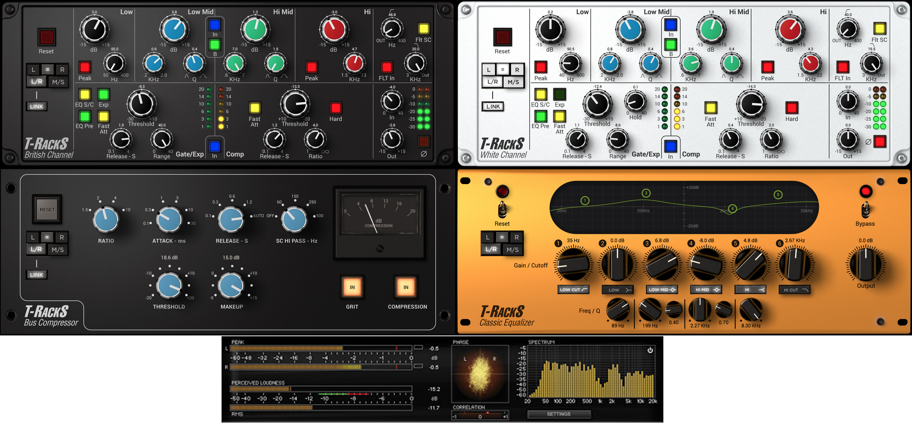 IK Multimedia T-RackS Tape Machines Collection Software Suite