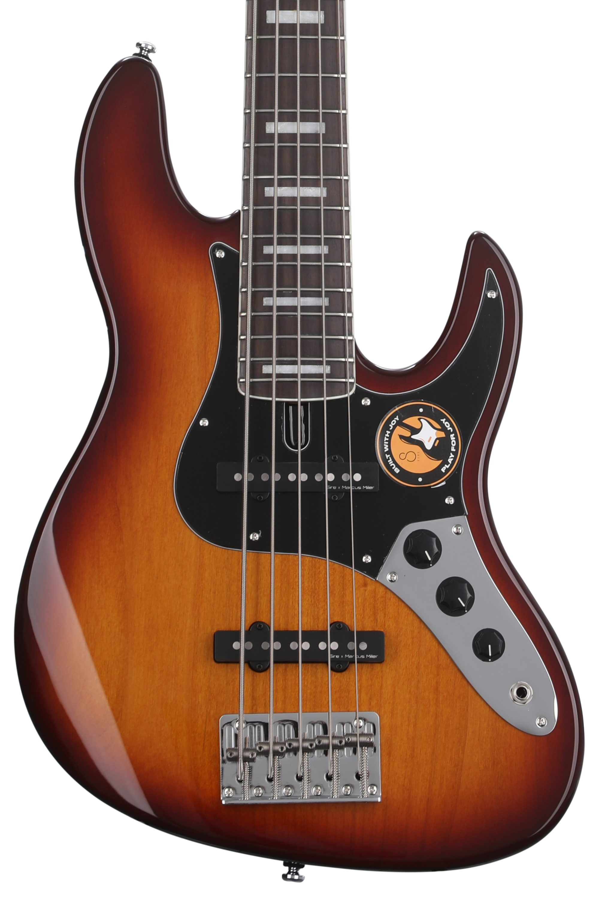Sire Marcus Miller V5 24 5-string Bass Guitar - Tobacco Sunburst