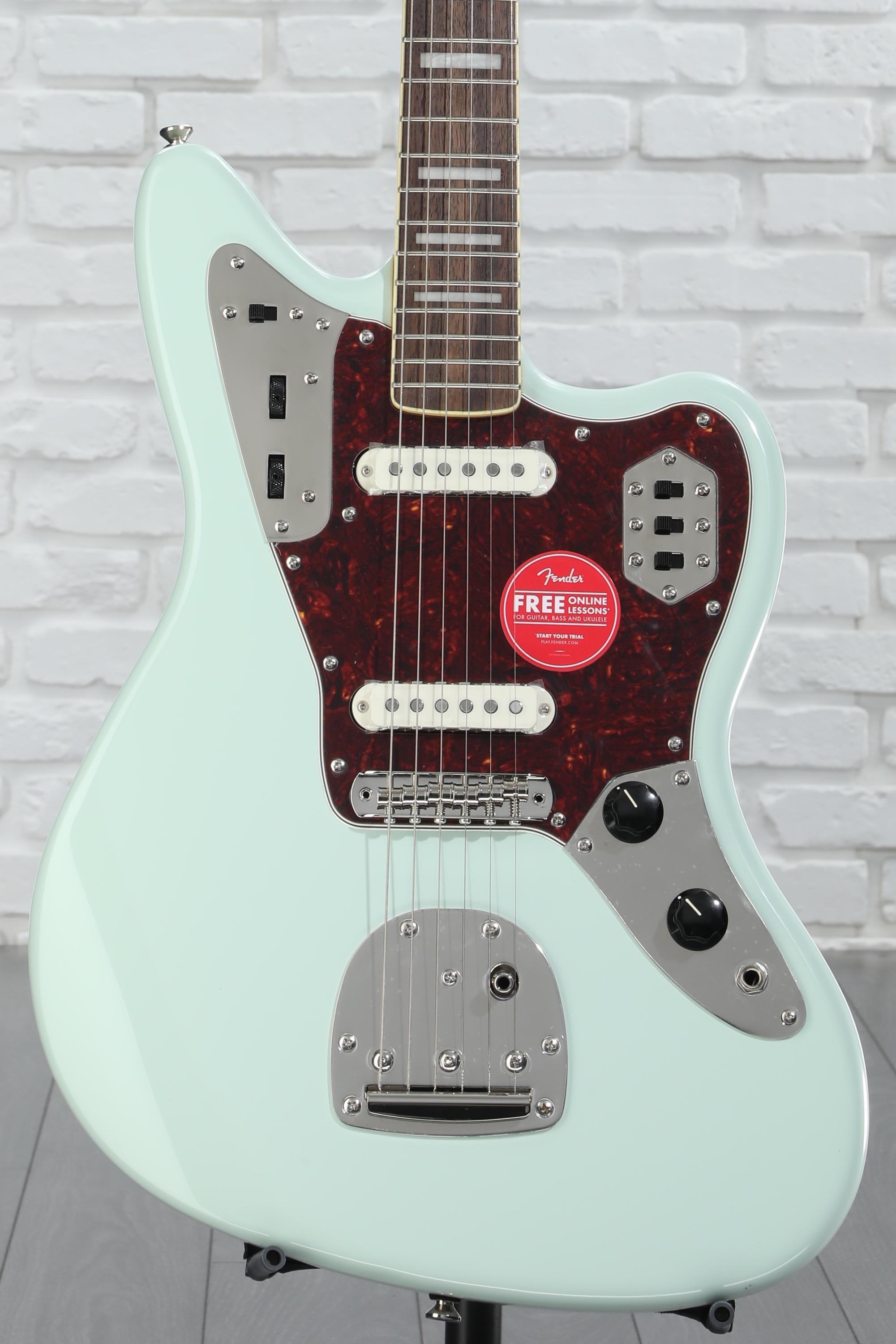 Squier Classic Vibe '70s Jaguar - Surf Green | Sweetwater