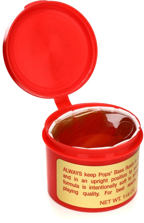 Pops' Bass Rosin