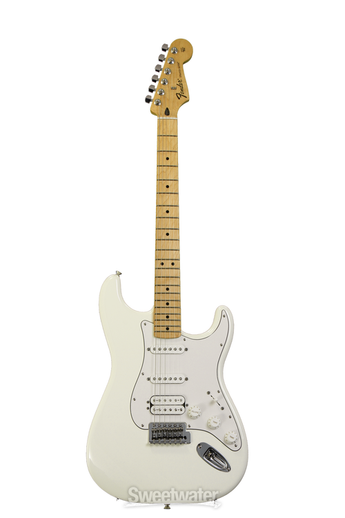 Fender Standard Stratocaster HSS - Arctic White with Maple