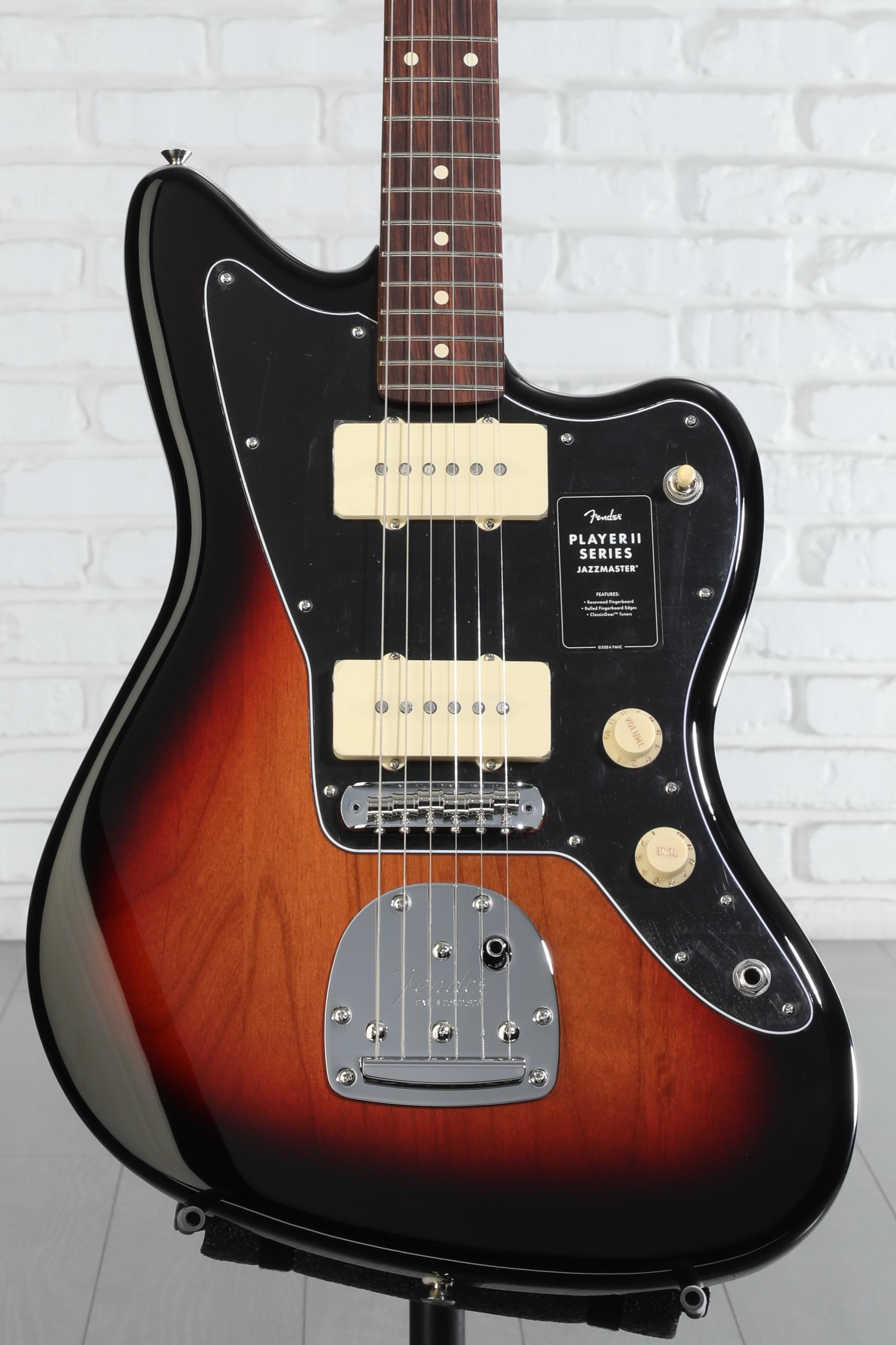 Fender Player II Jazzmaster Electric Guitar - 3-color Sunburst