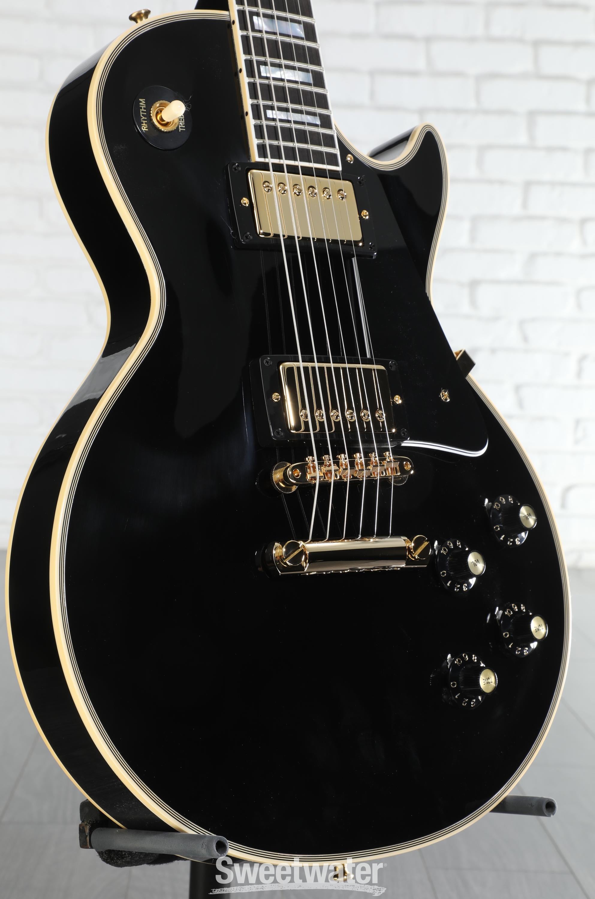 Gibson Custom 1968 Les Paul Custom Reissue Electric Guitar - Ebony