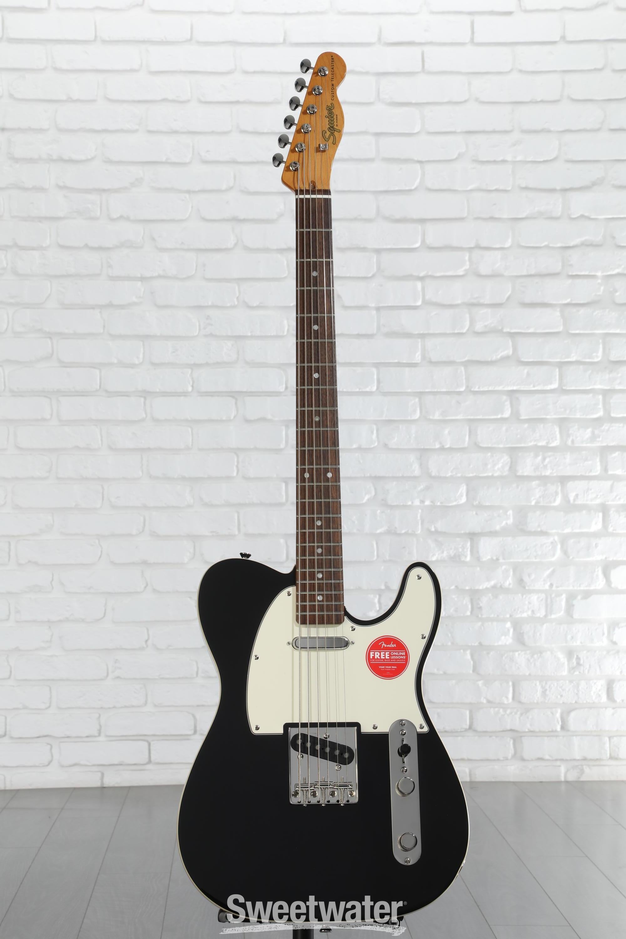 【美品】SQUIER Classic Vibe Baritone Custom Squier Classic Vibe Baritone Custom Telecaster - Black