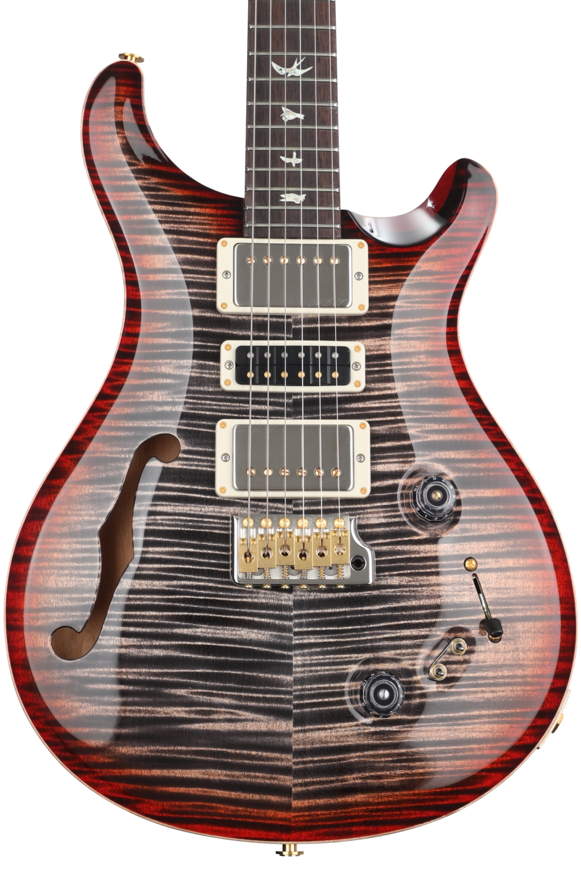 PRS Special Semi-Hollow Electric Guitar - Charcoal Cherry