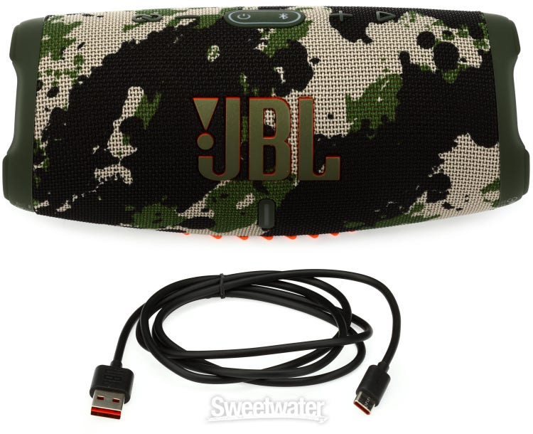 JBL Charge 5 Portable Bluetooth Waterproof Speaker - Camouflage