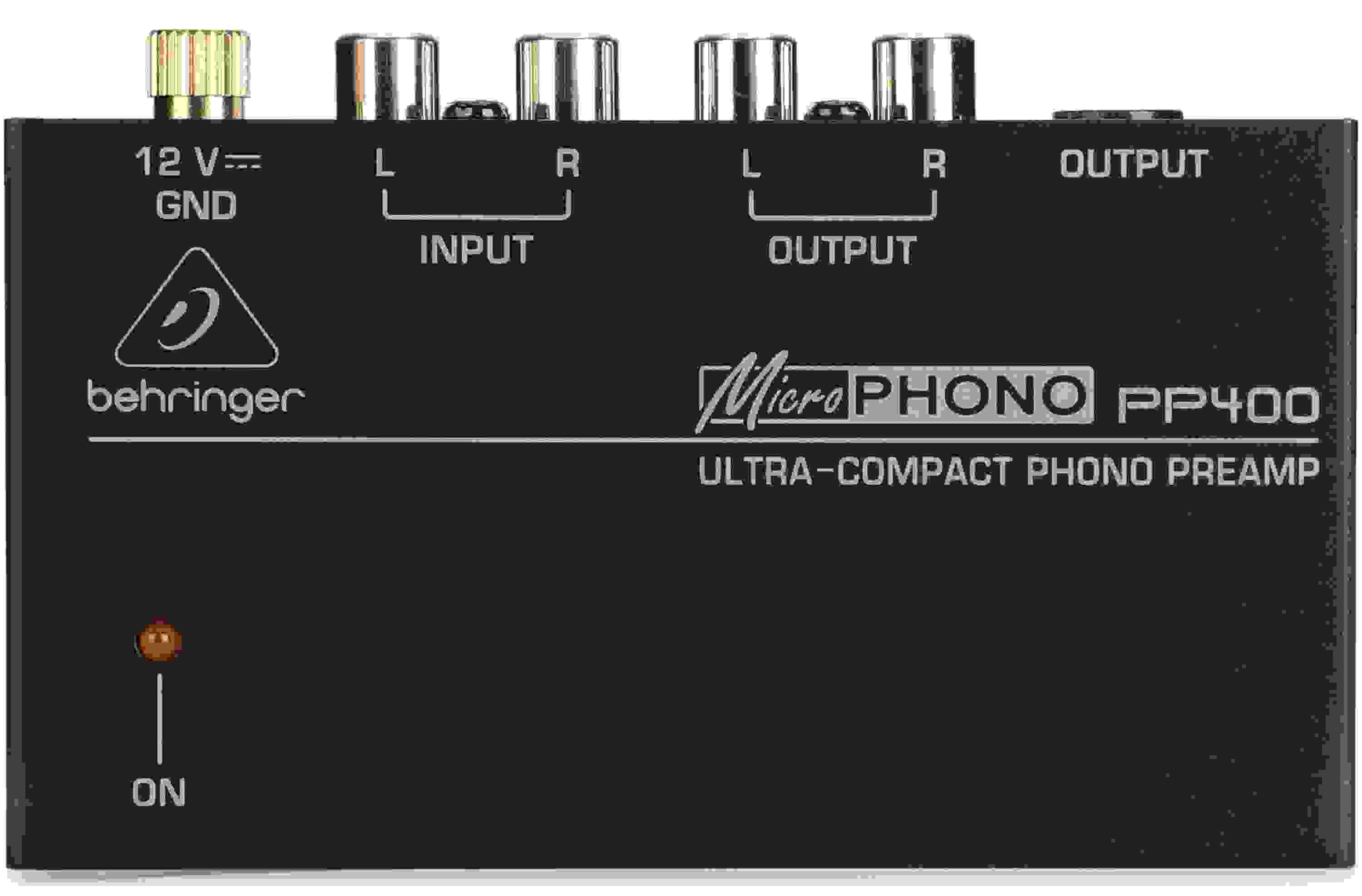 Behringer Microphono PP400 Phono Preamp Sweetwater