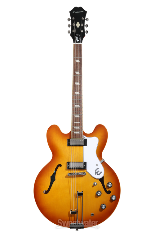 Epiphone リビエラ Epiphone Riviera Semi-hollowbody Electric Guitar - Royal Tan