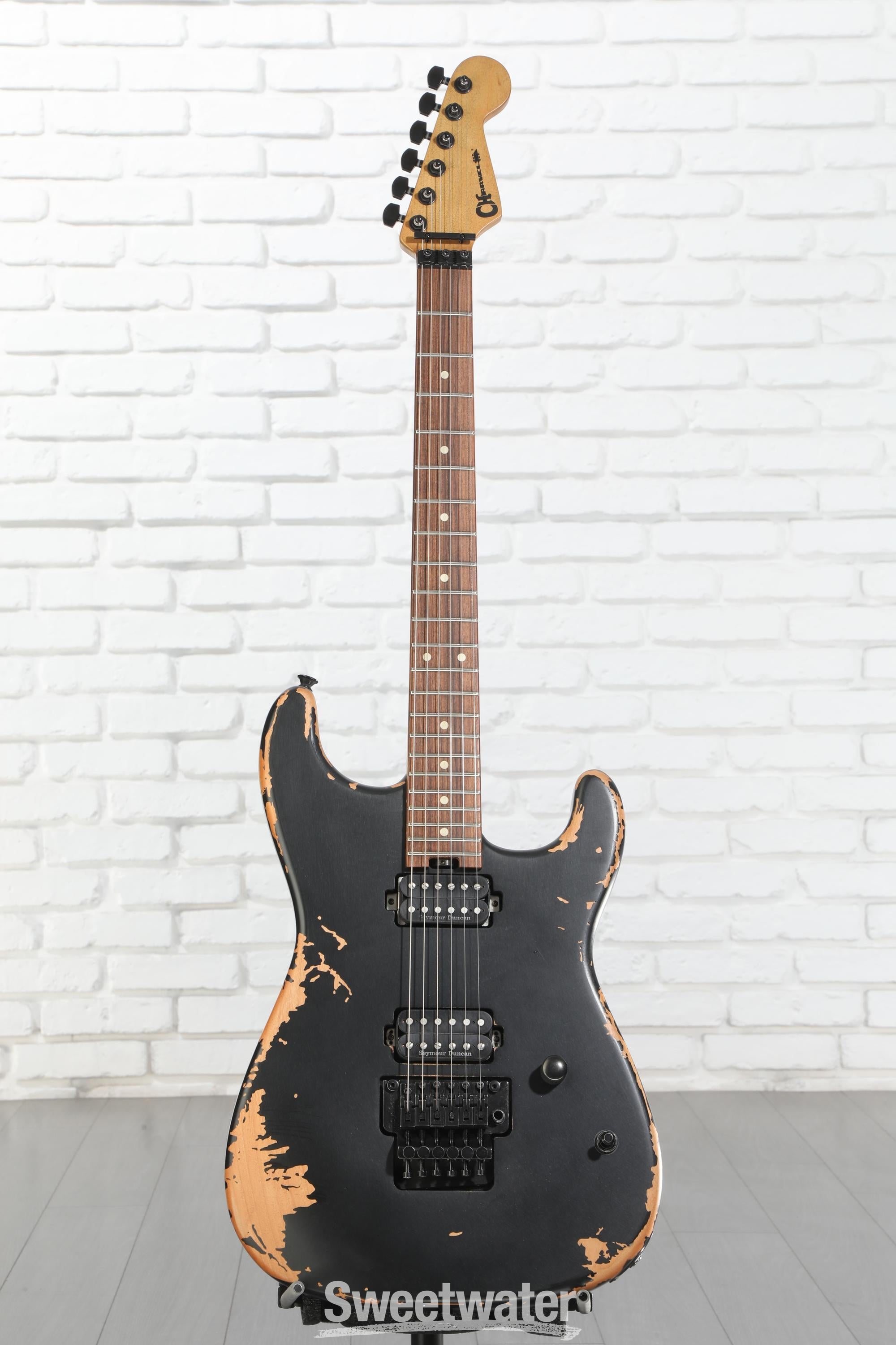 Charvel Pro-Mod Relic San Dimas Style 1 HH FR PF Electric Guitar