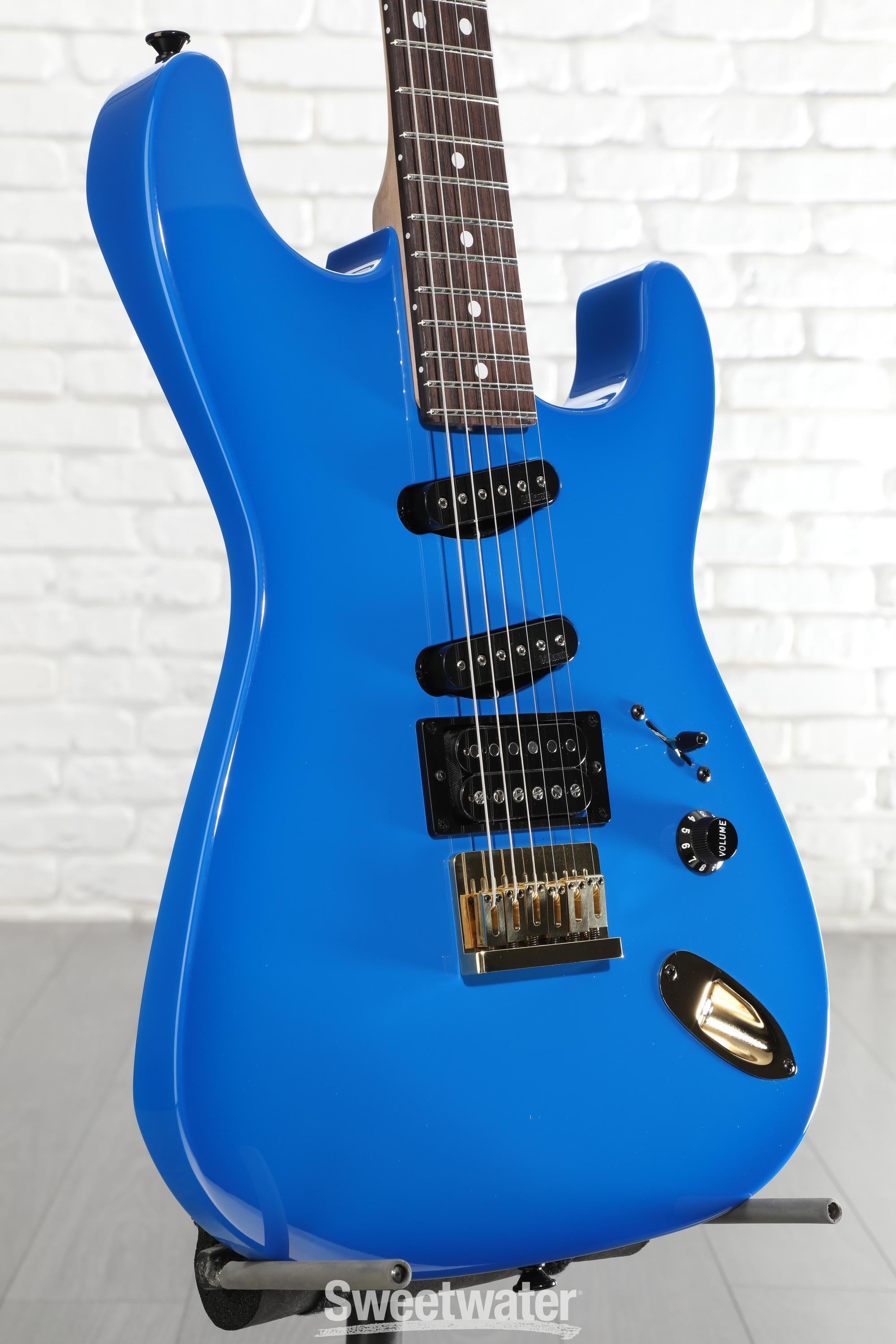 Charvel Jake E Lee USA Signature Blue Burst - Blue Burst | Sweetwater