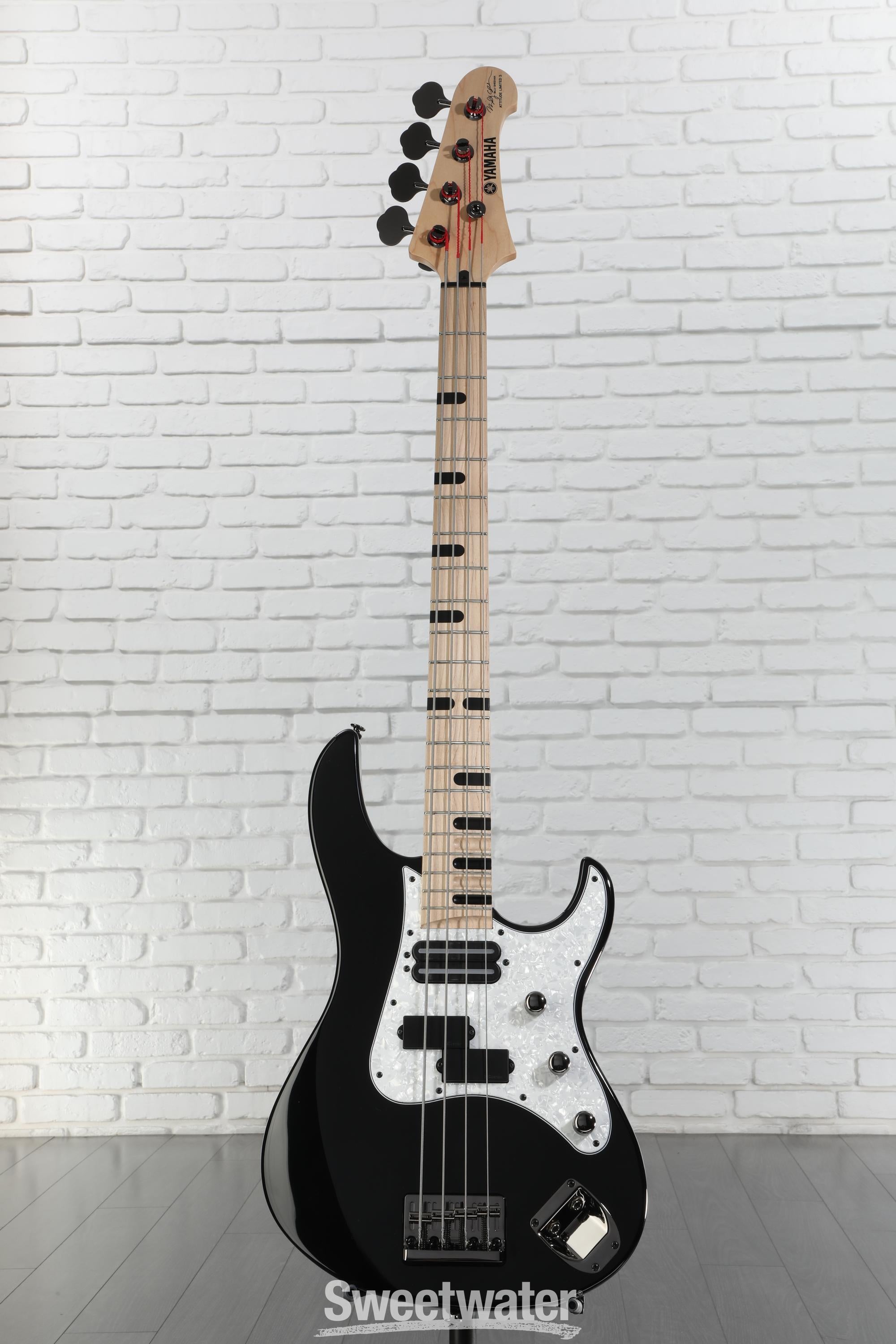 Yamaha Billy Sheehan Attitude Limited 3 Bass Guitar - Black