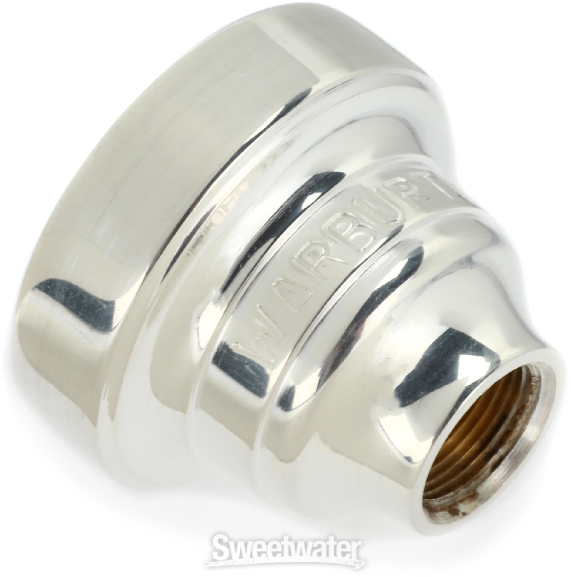 Warburton TPT-4M Trumpet Mouthpiece Top - 4M, Silver-plated