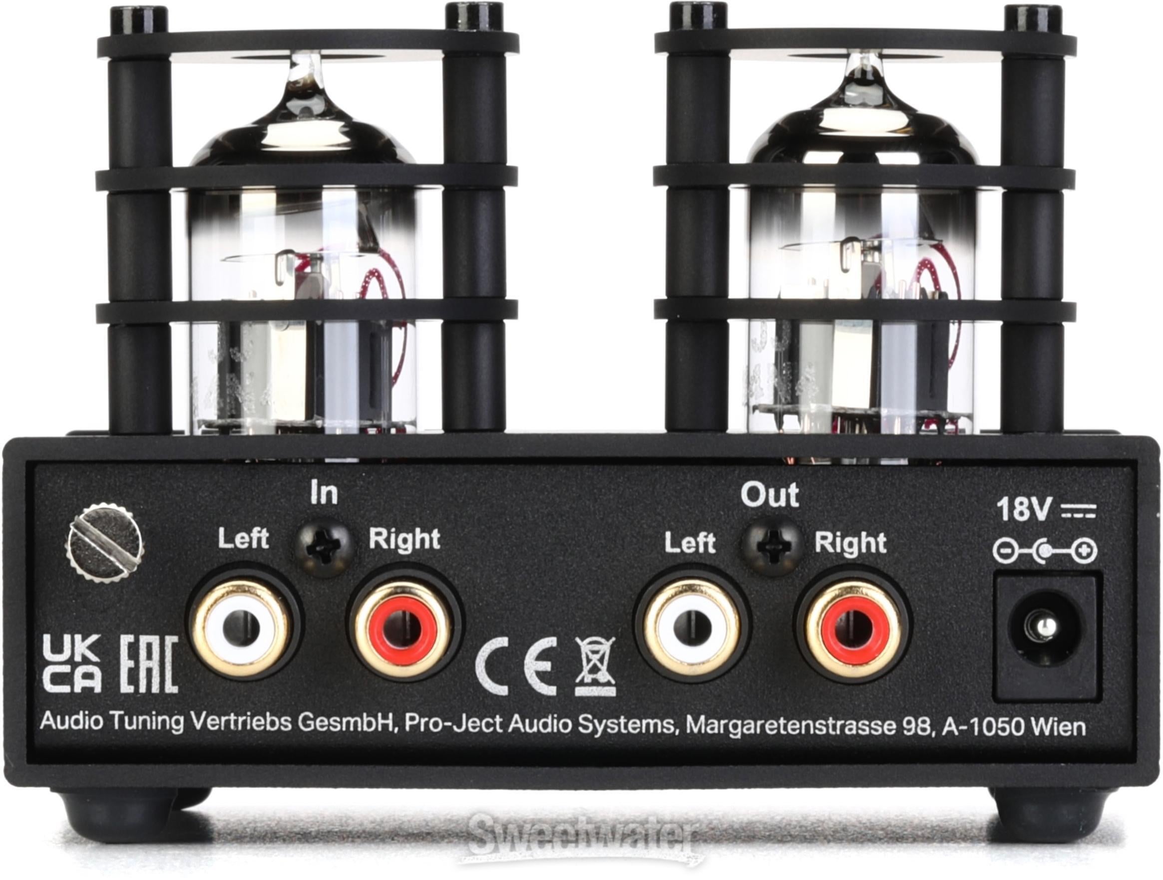 【新日未使用】beyond tube preamp s2 Pro-Ject Tube Box S2 MM/MC Phono Preamp - Black | Sweetwater