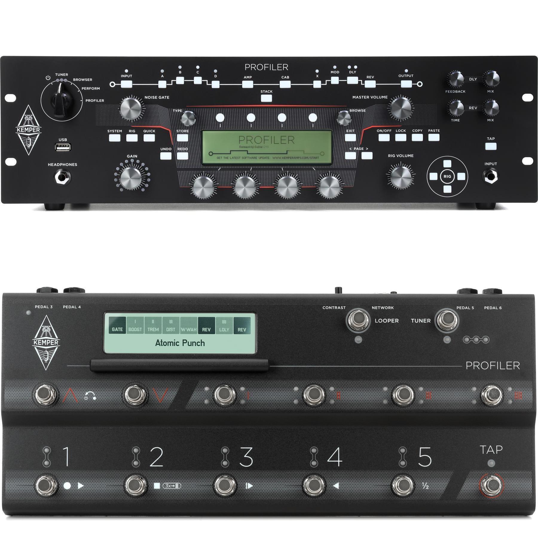 Kemper Profiler Rack MK 2 with Foot Controller | Sweetwater