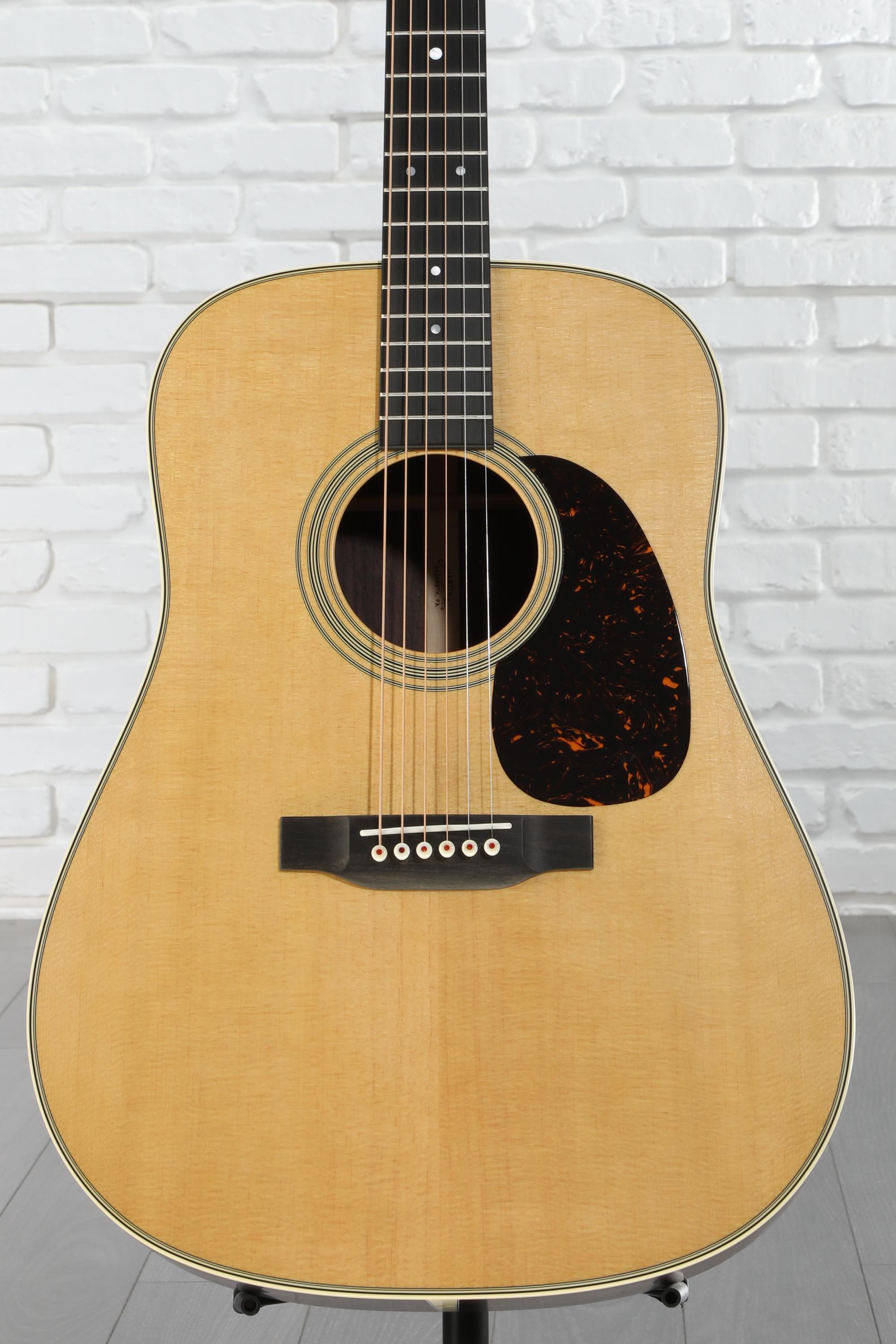 Martin D-28 Satin Standard Series Acoustic Guitar - Satin Natural