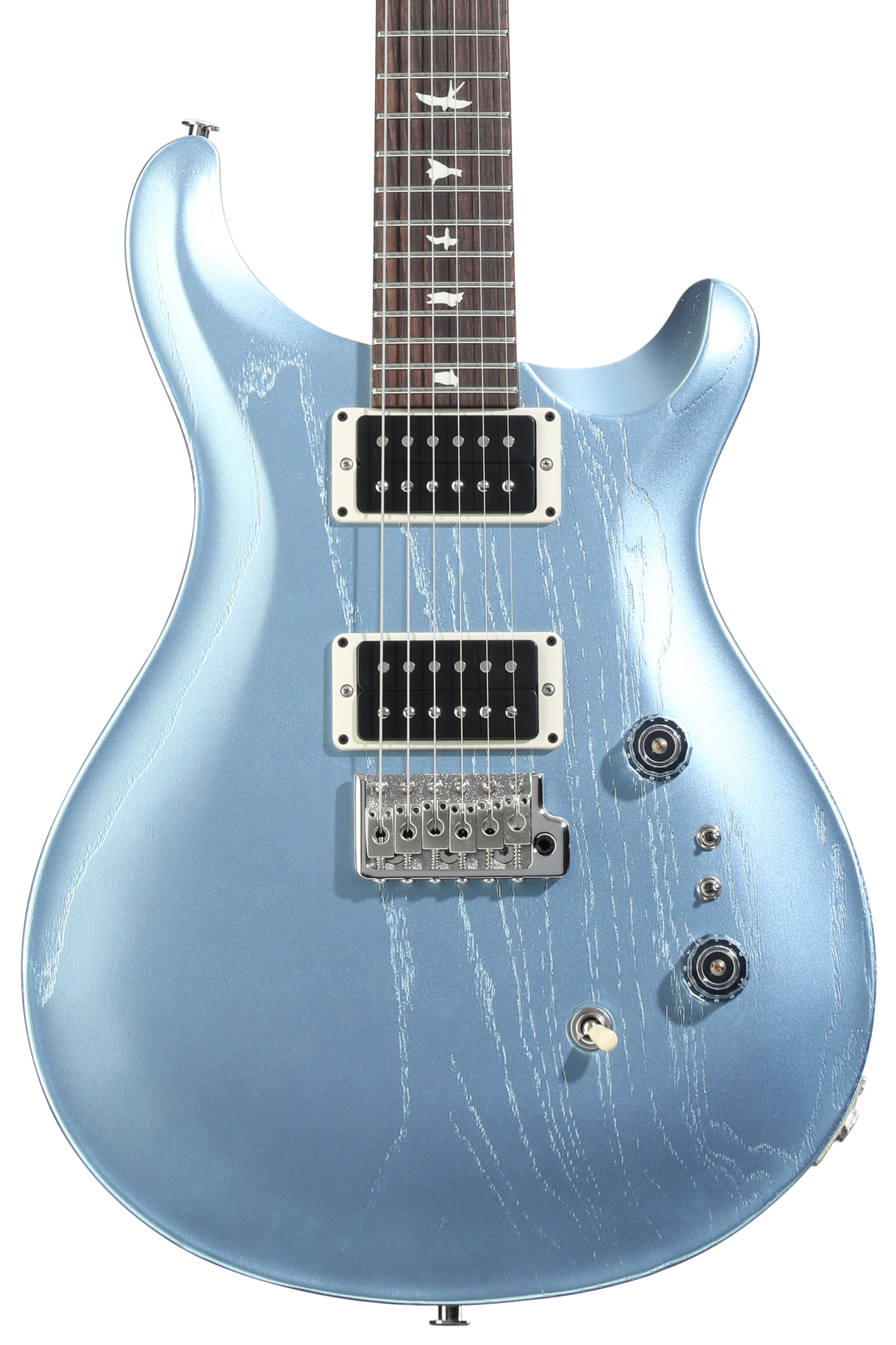 PRS CE 24-08 Swamp Ash Electric Guitar - Satin Frost Blue Metallic