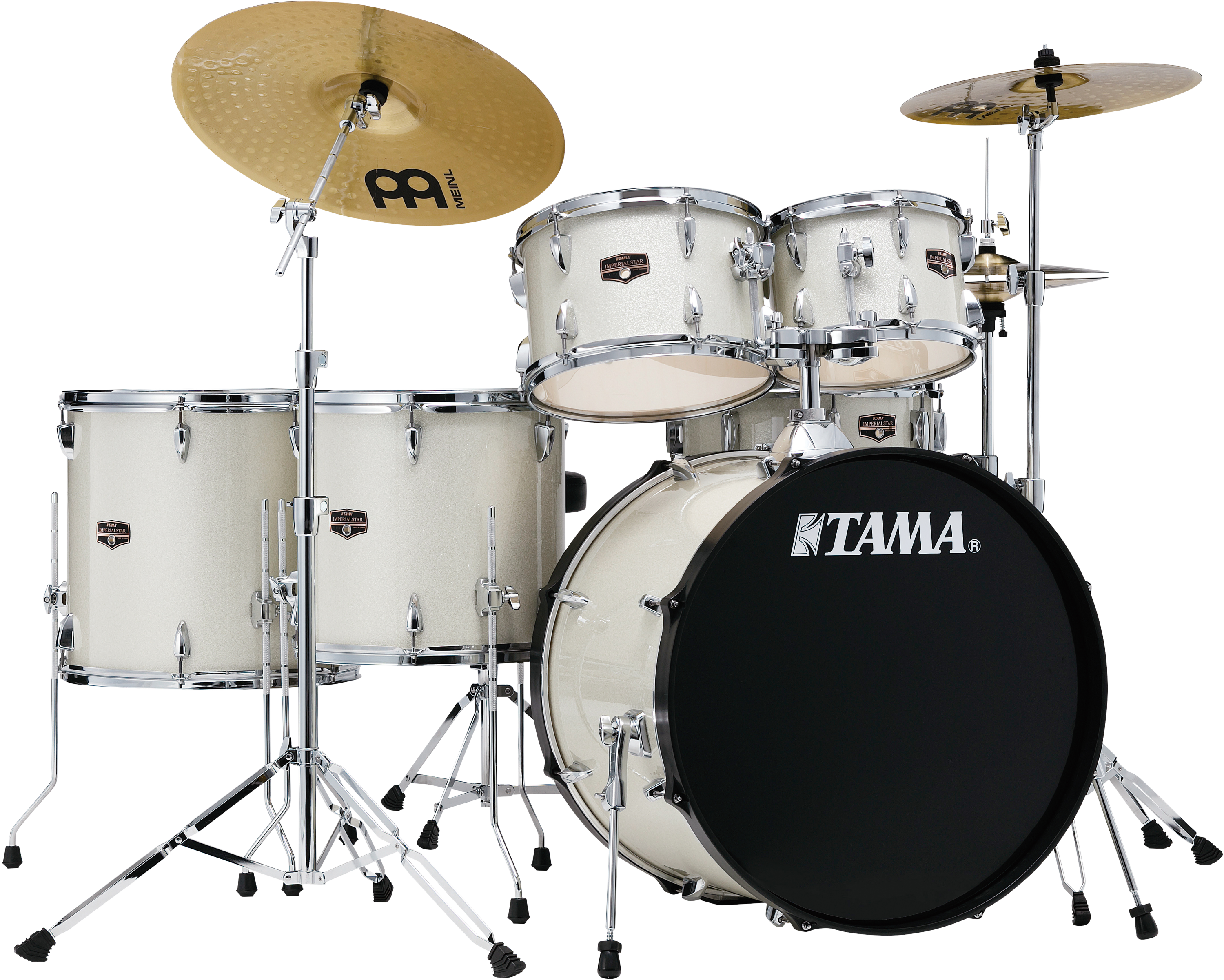 Tama Imperialstar IE62C 6-piece Complete Drum Set with Snare Drum