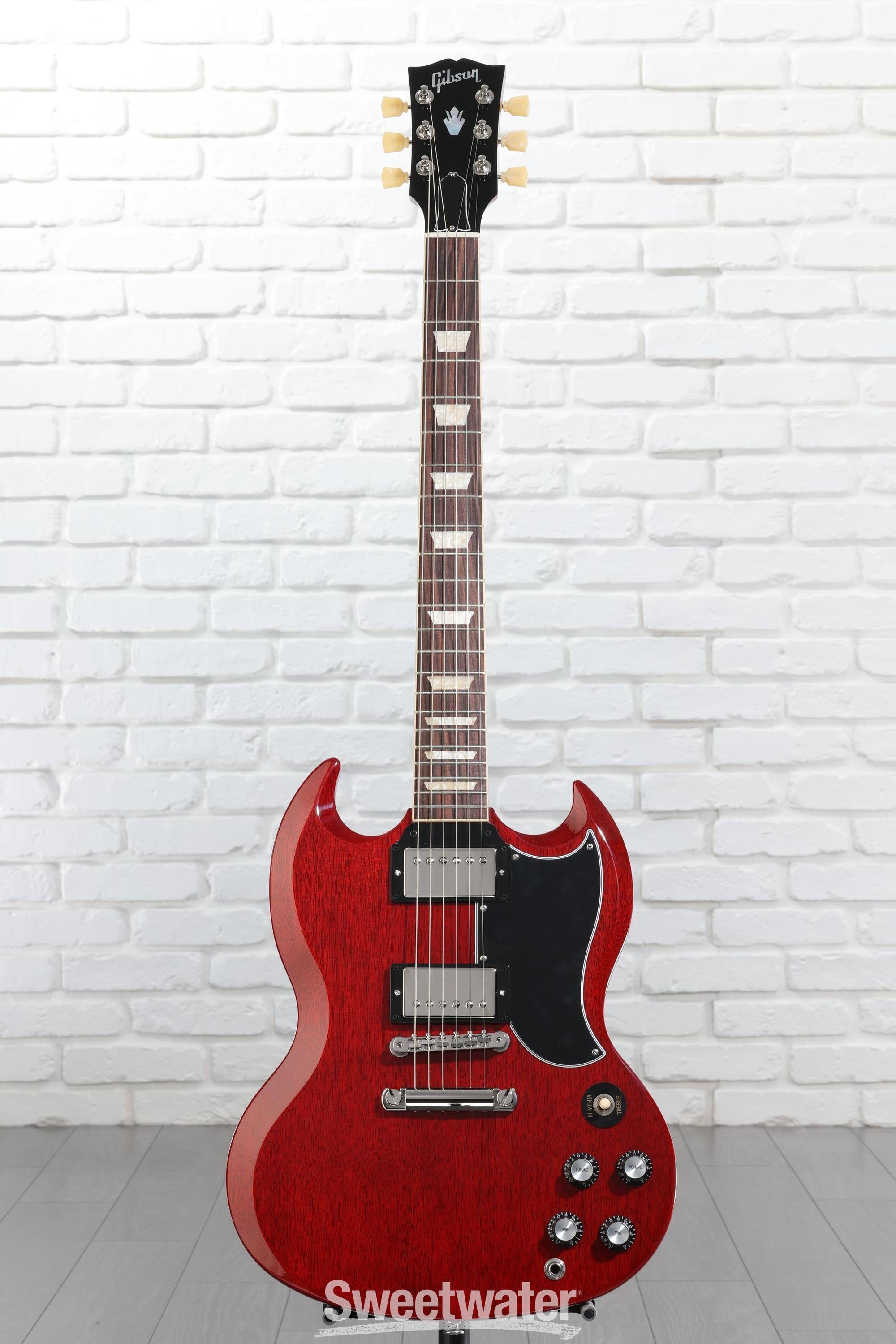 Gibson SG Standard '61 Electric Guitar - Vintage Cherry | Sweetwater