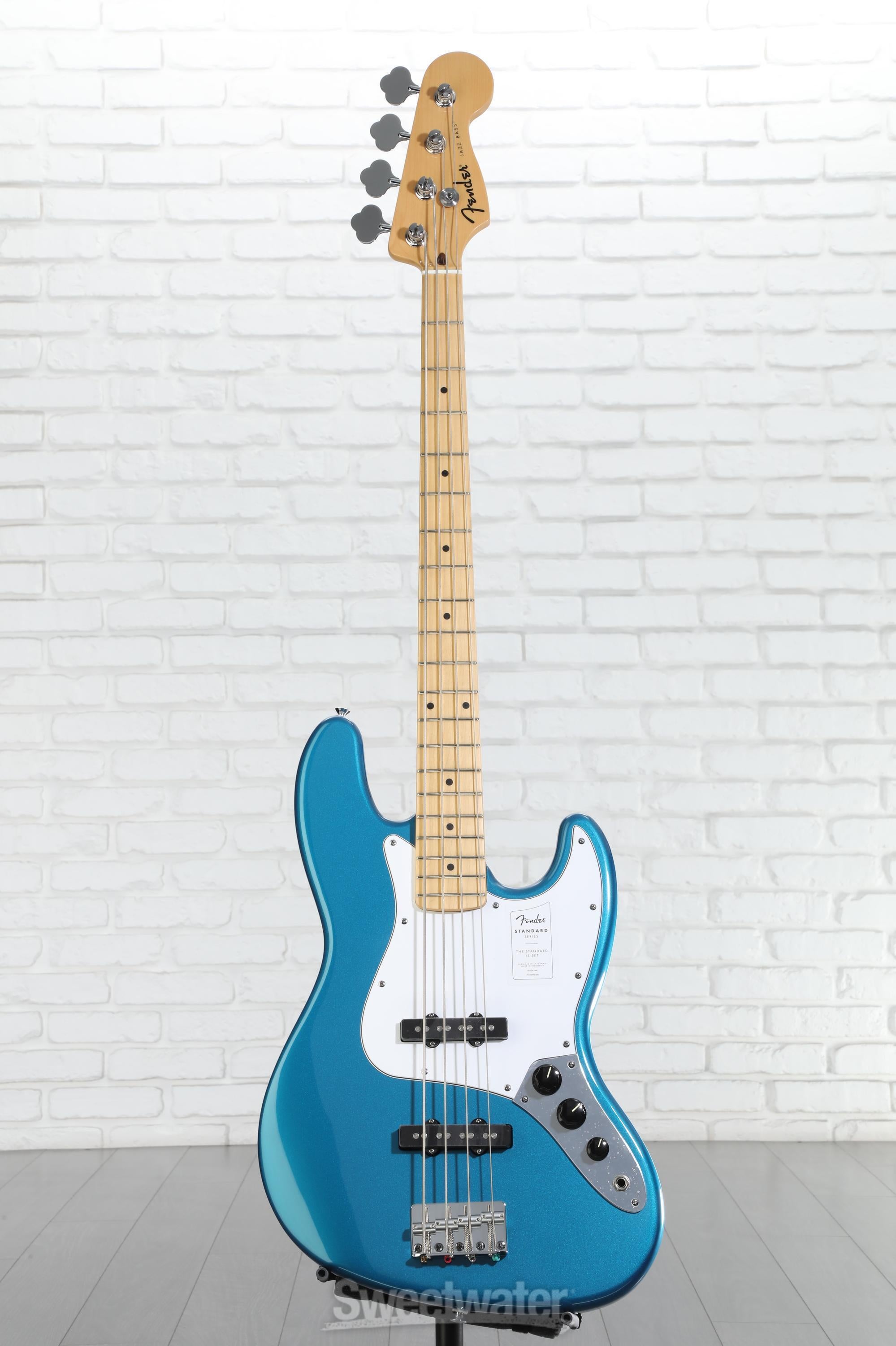 Fender Standard Jazz Bass - Aqua Marine Metallic, Maple