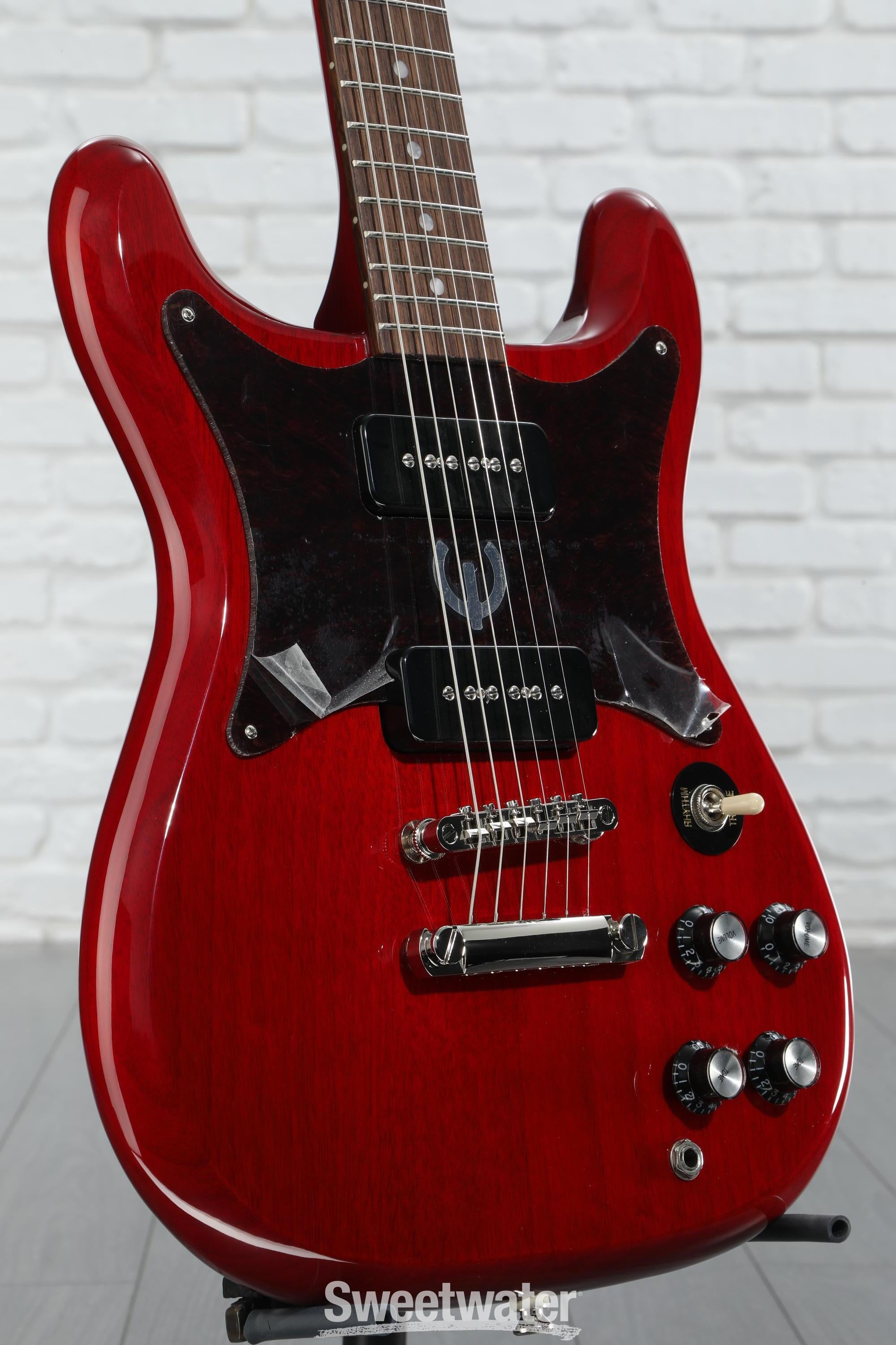 Epiphone Wilshire P-90s Electric Guitar - Cherry | Sweetwater