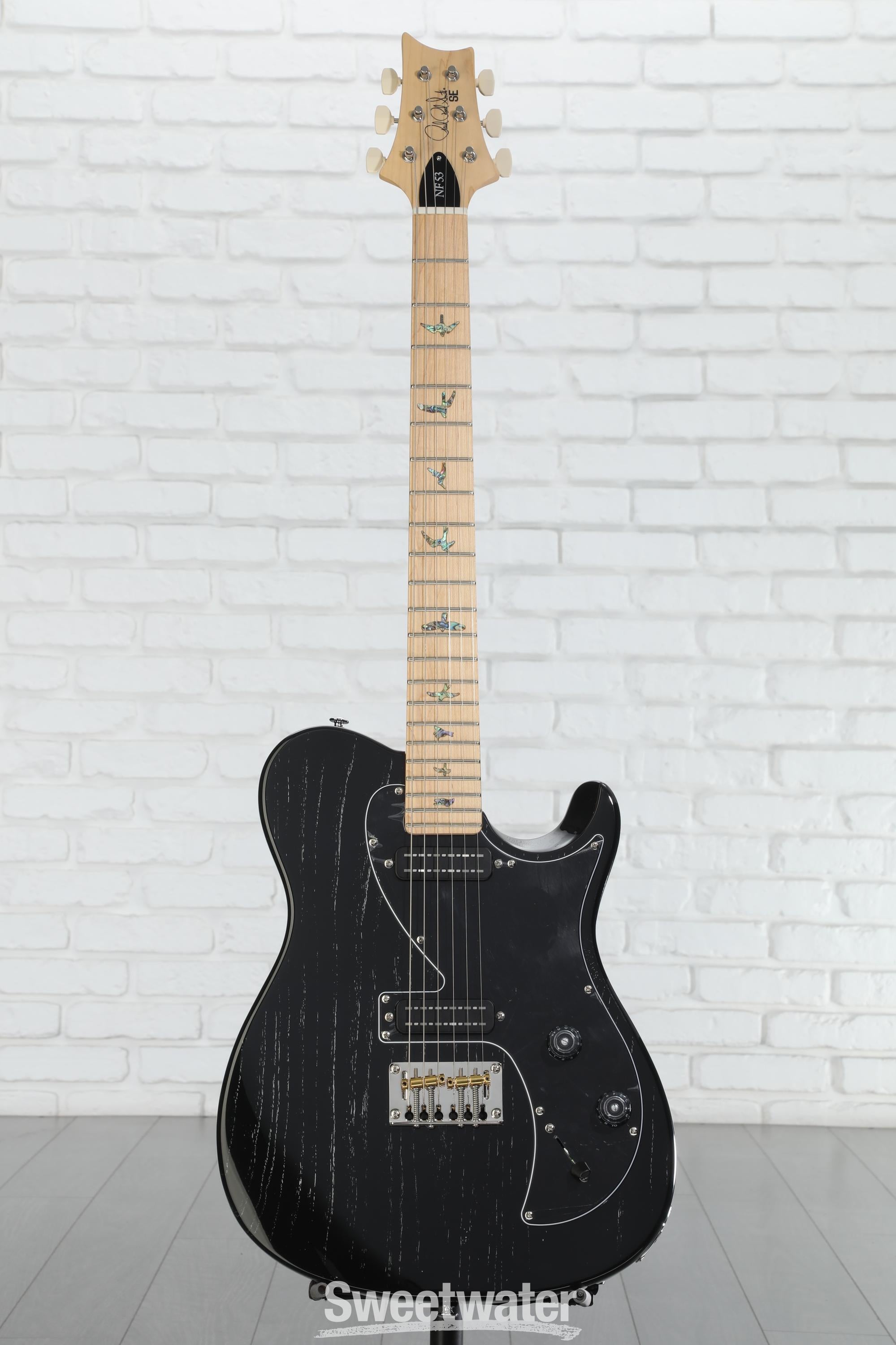 ギター PRS NF53 Black Doghair PRS NF 53 Black Doghair Burst - Custom Color! (New)| Black