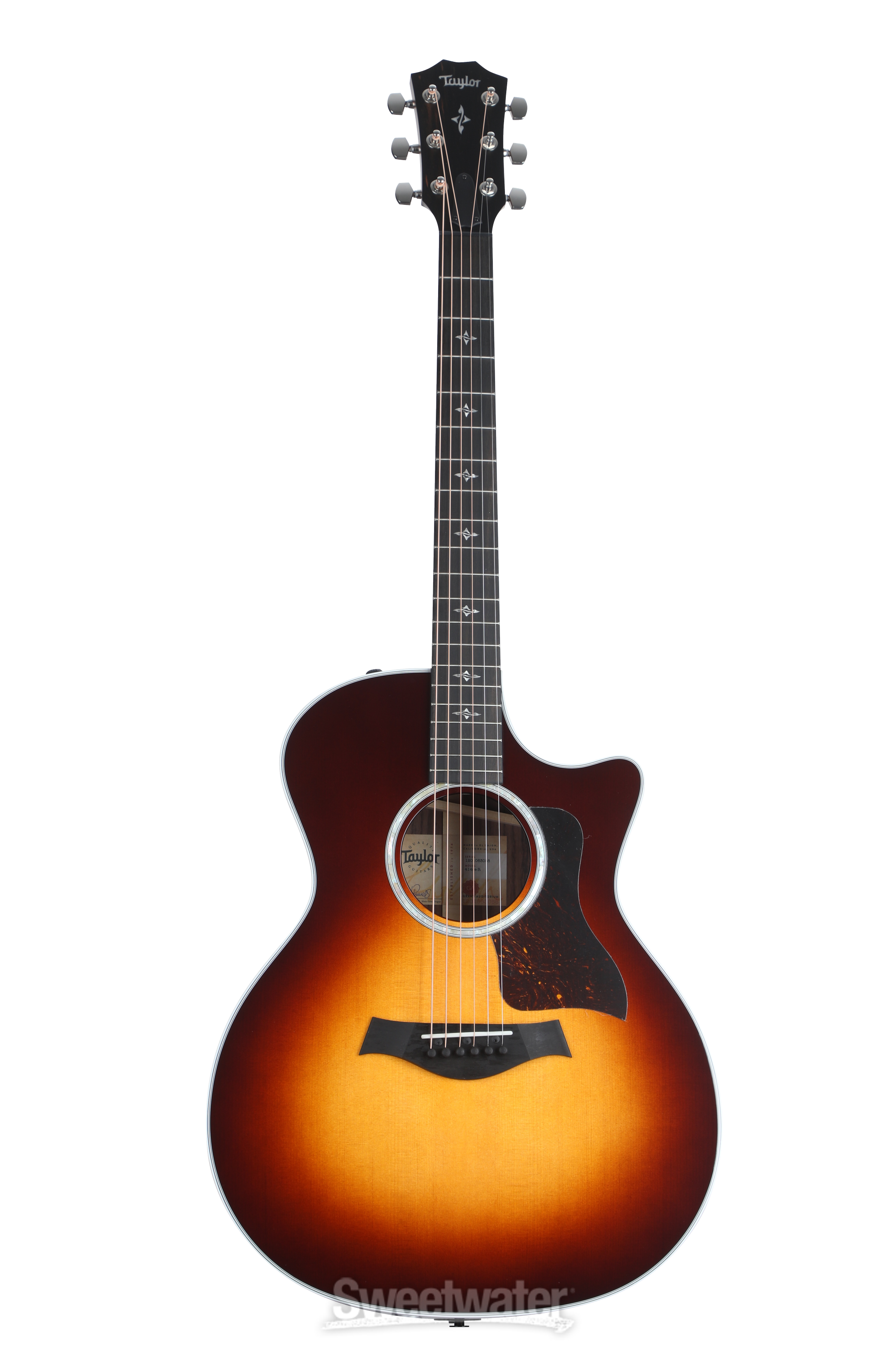 Taylor 414ce-R V-Class Acoustic-electric Guitar - Tobacco Sunburst