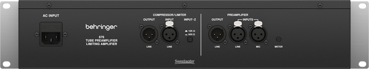 Behringer 676 Tube Preamplifier and Limiting Amplifier