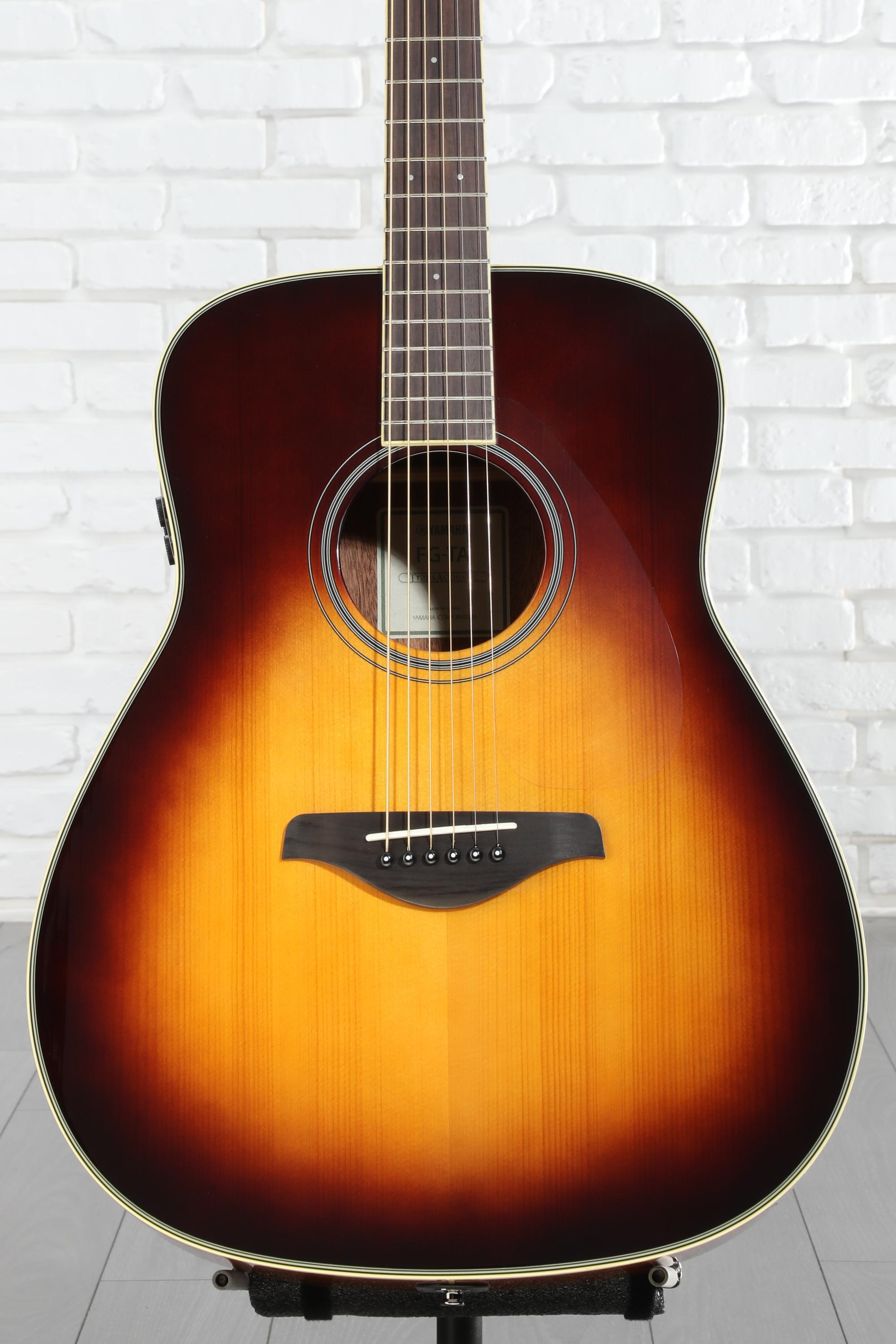 Yamaha FG-TA TransAcoustic Dreadnought Acoustic-electric Guitar
