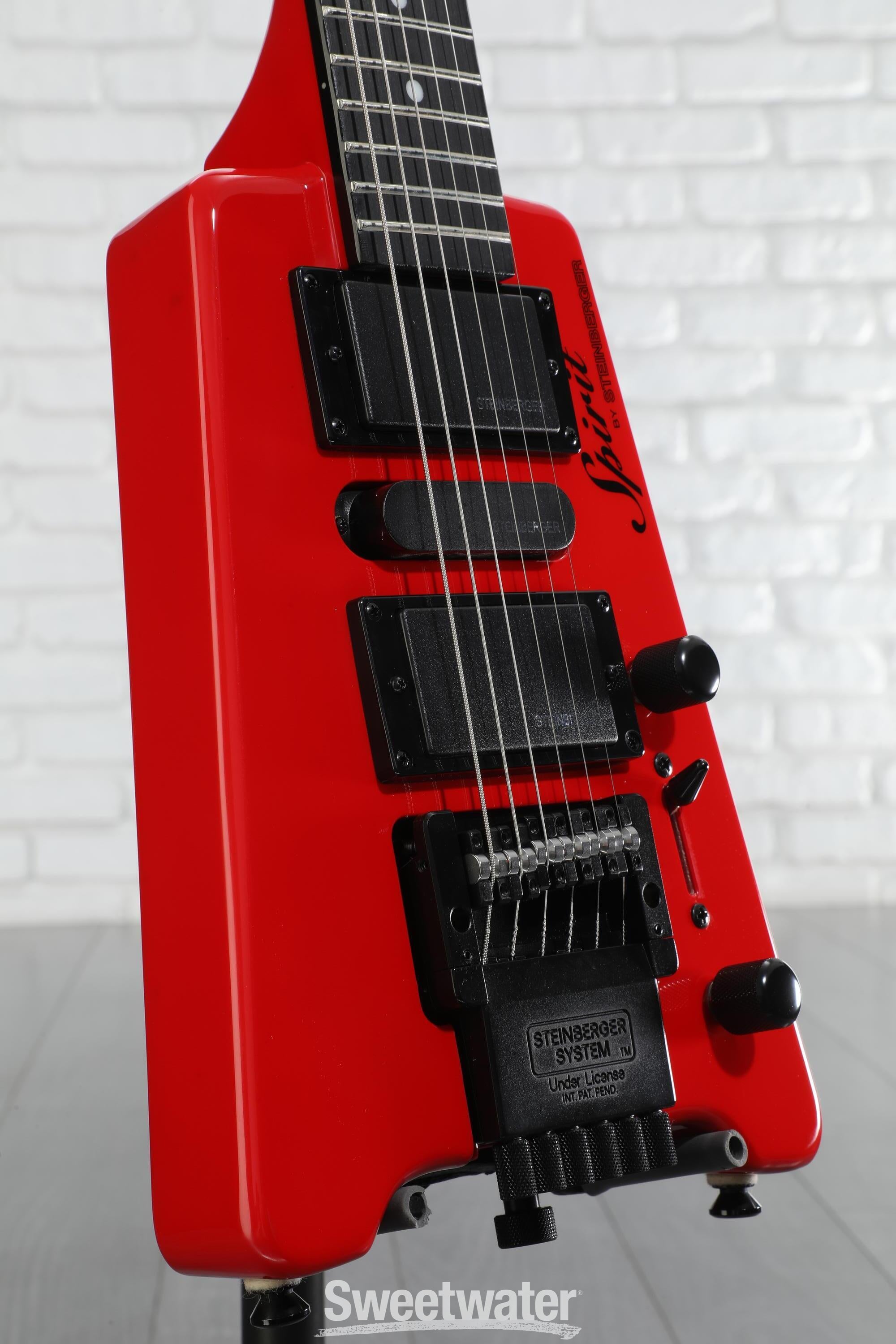 【美品】Spirit GT-PRO DELUXE STEINBERGER Amazon.com: Steinberger Spirit GT PRO Deluxe, Black with Bag