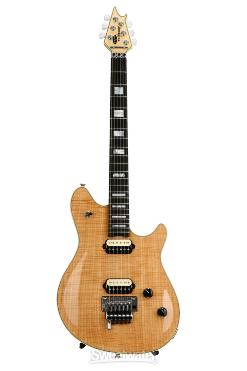 EVH Wolfgang USA 5A Flame Maple Top - Natural | Sweetwater