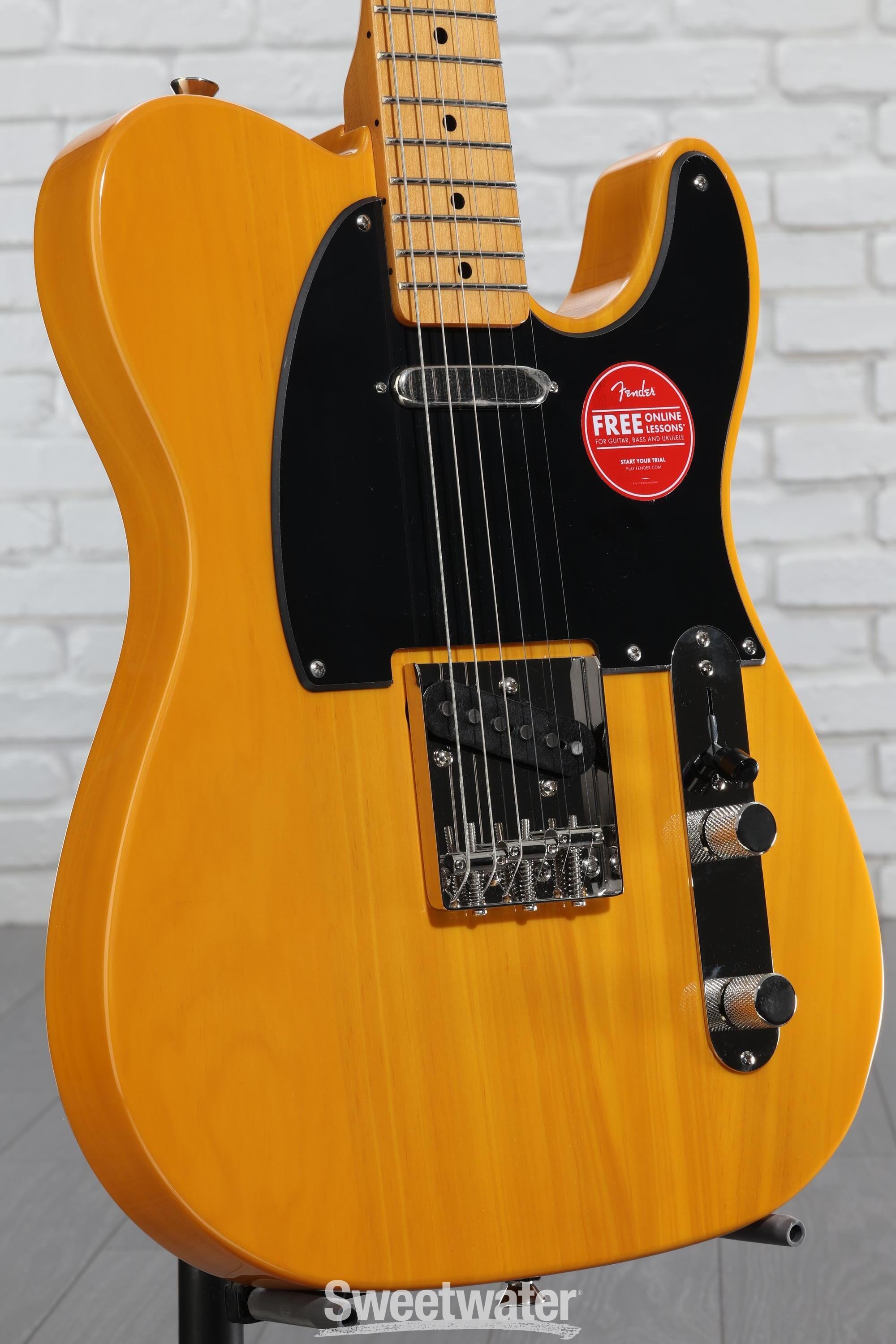 最新発見 Vibe Classic Squier '50s Blonde Butterscotch - Telecaster ギター