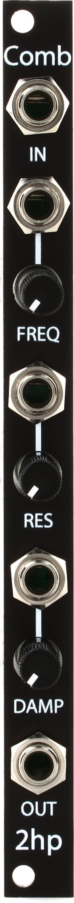 Photo of 2HP Comb Eurorack Comb Filter Module - Black