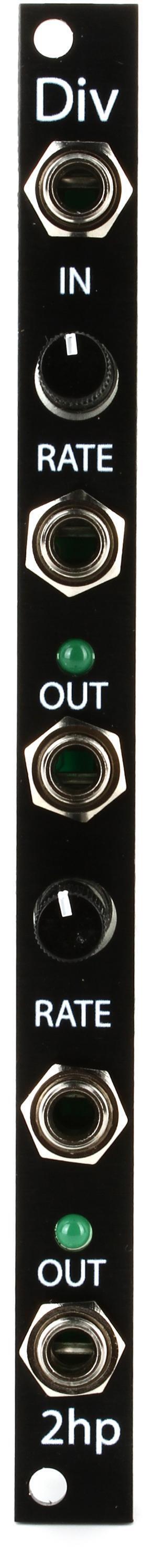 2hp Div 2 Channel Voltage Controlled Clock Divider & Multiplier