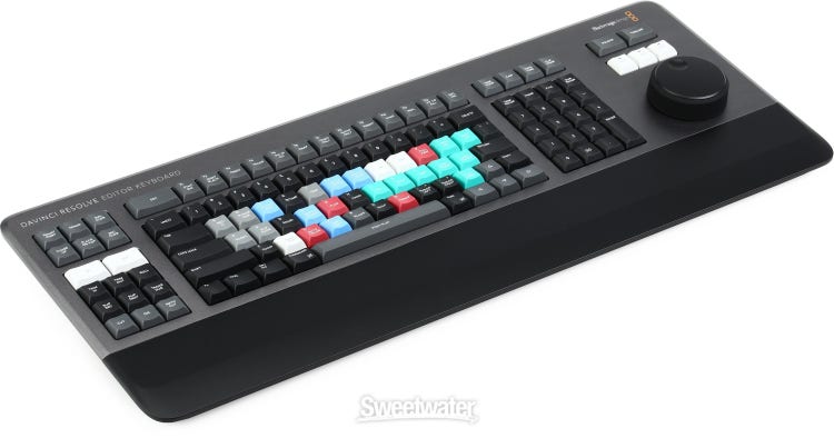 Blackmagic Design DaVinci Resolve Editor Keyboard Reviews Sweetwater
