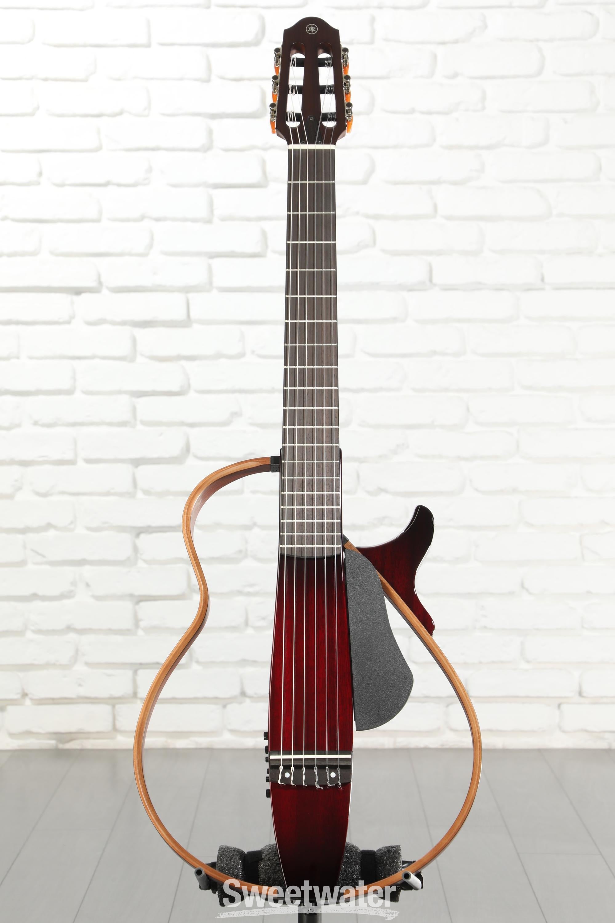Yamaha SLG200N Silent Nylon-String Guitar - Crimson Red Burst