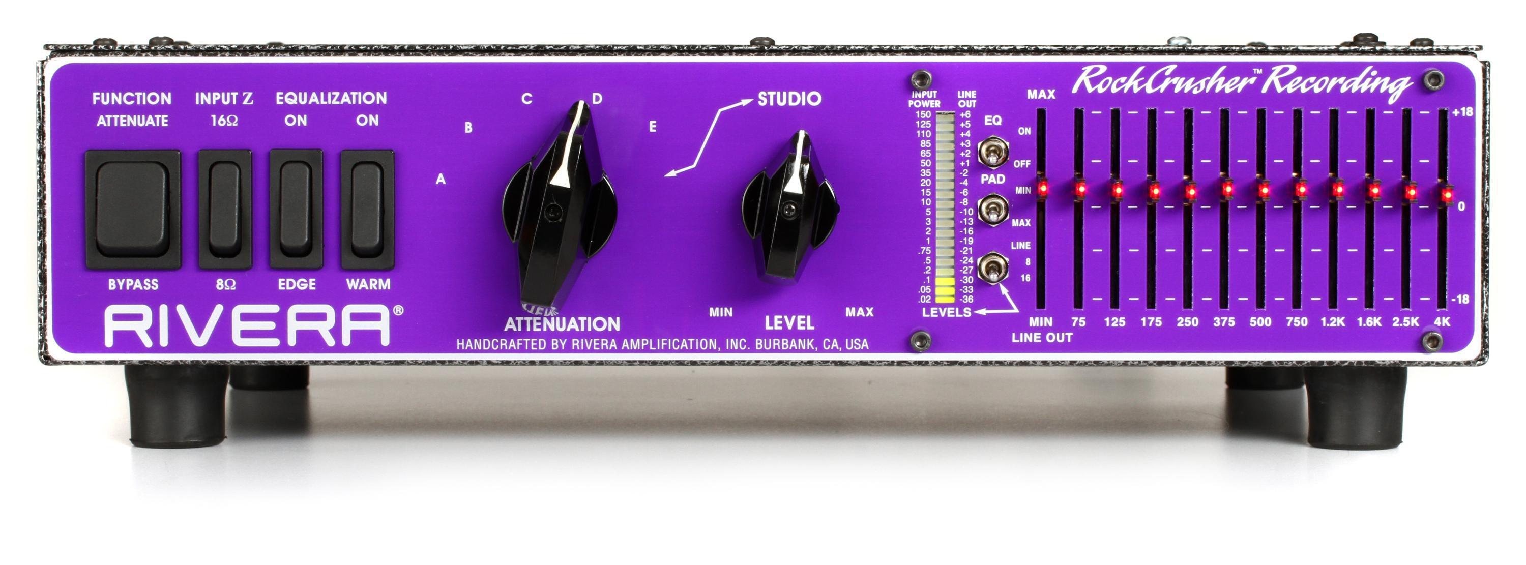 Rivera RockCrusher Recording Power Attenuator with 11-Band