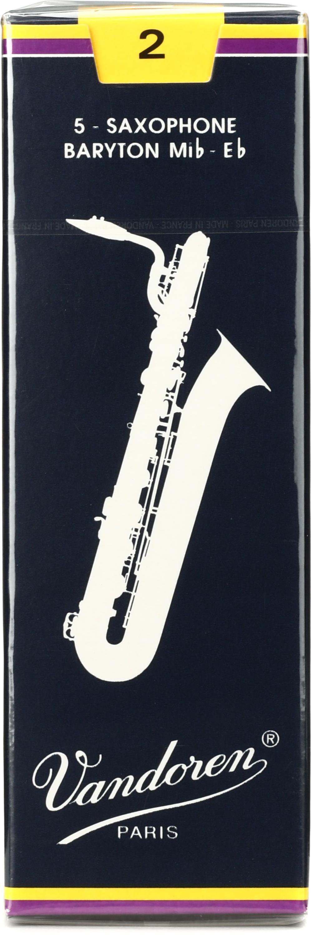 Vandoren 5 Baritone Saxophone #2 Reeds