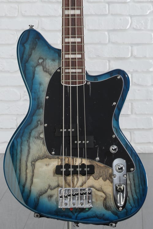 Ibanez Talman Bass Standard - Cosmic Blue Starburst