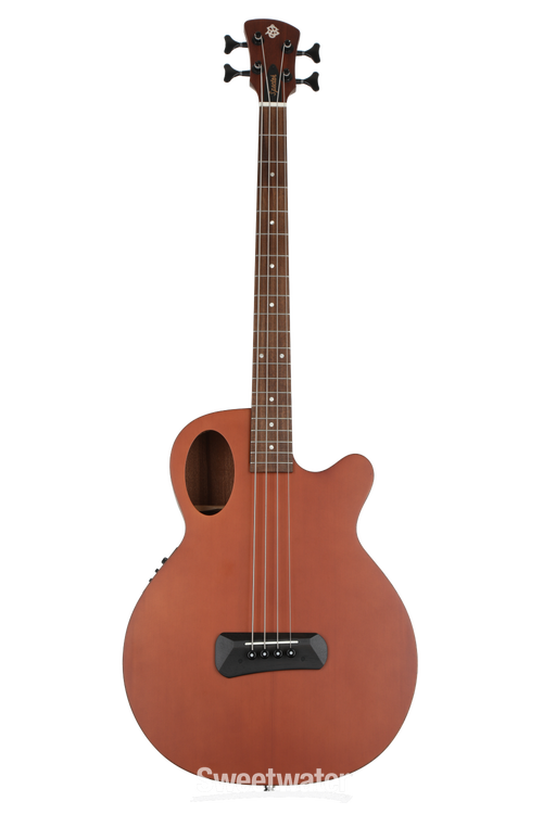 Spector Timbre Junior Acoustic-Electric Bass Guitar - Walnut