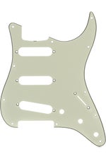 Photo of Fender 11-hole '60s Vintage-style Strat S/S/S Pickguard - 3-ply Mint Green