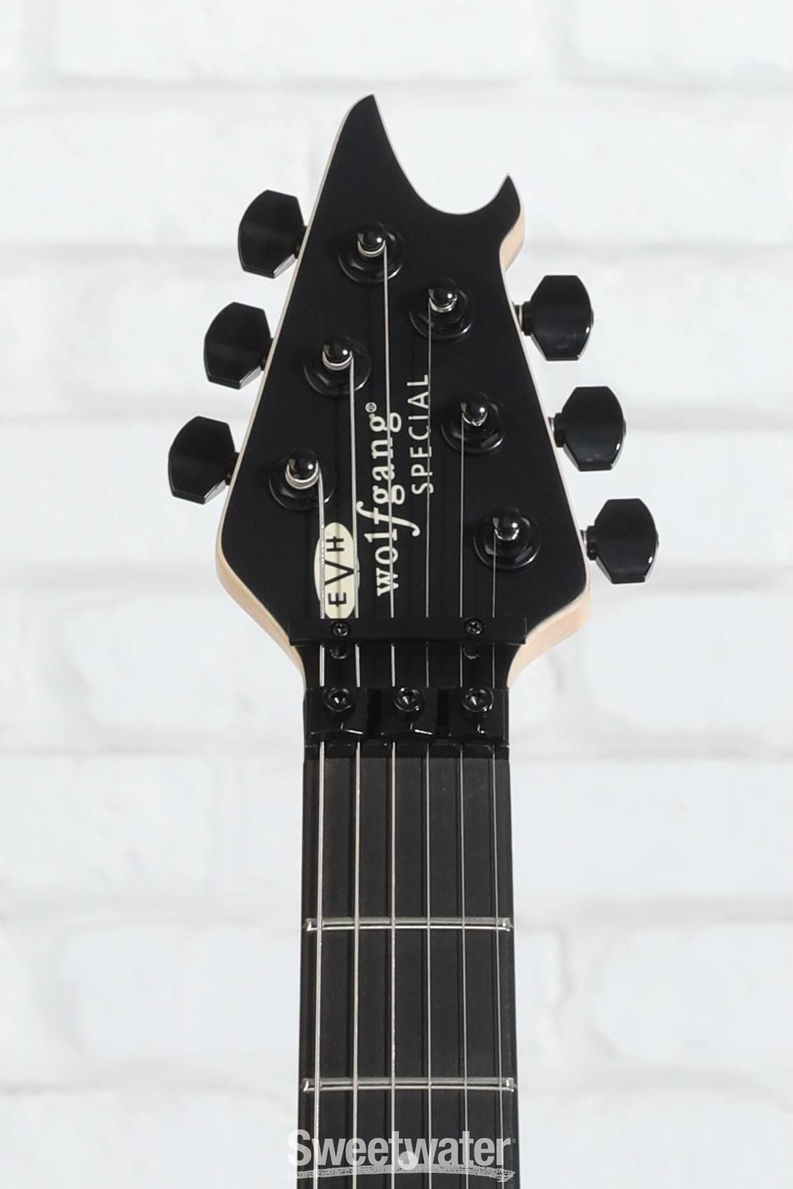 EVH Wolfgang Special Electric Guitar - Stealth Black | Sweetwater