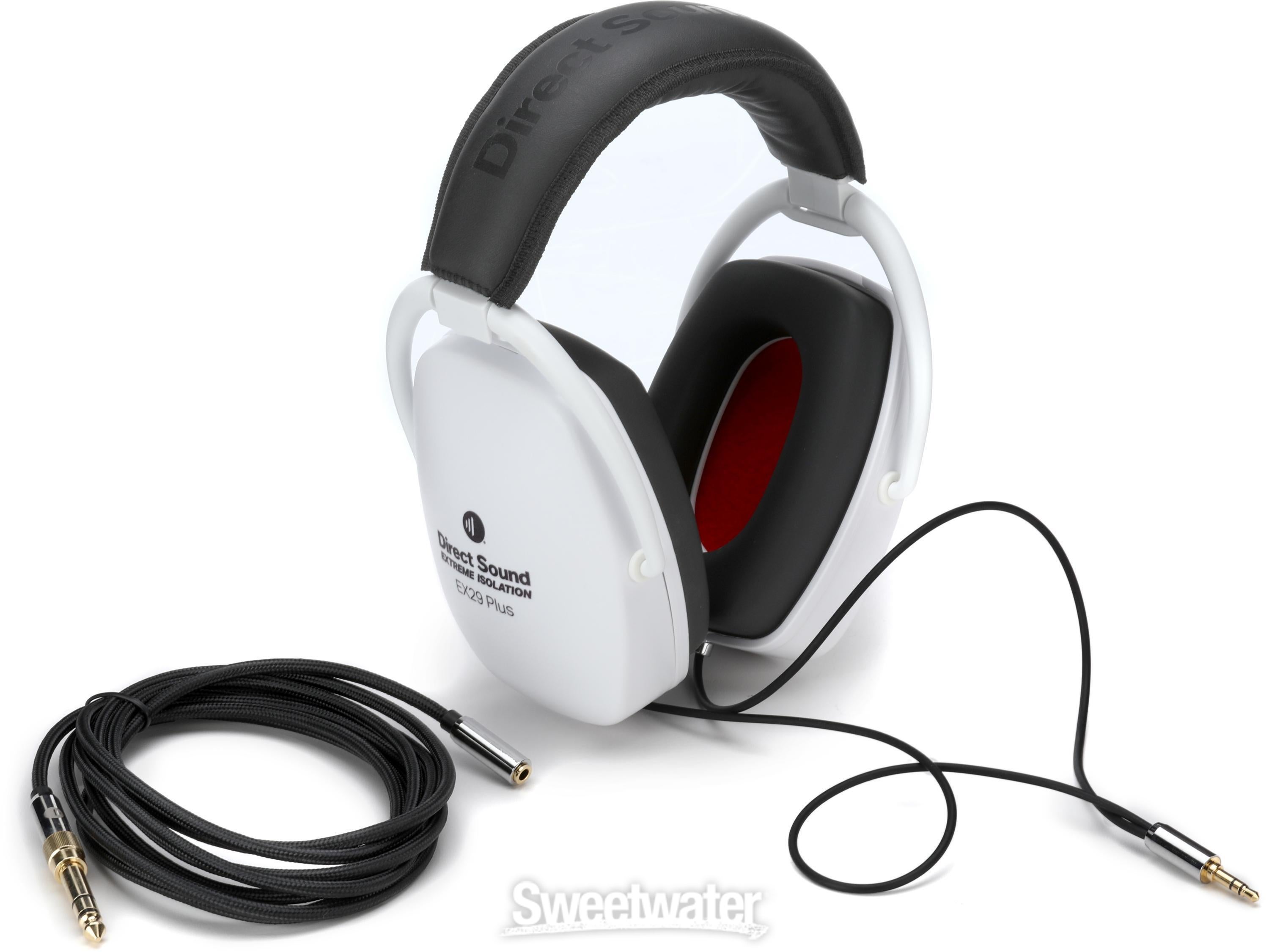 Direct Sound EX-29 Plus Isolating Headphones - Cool White | Sweetwater